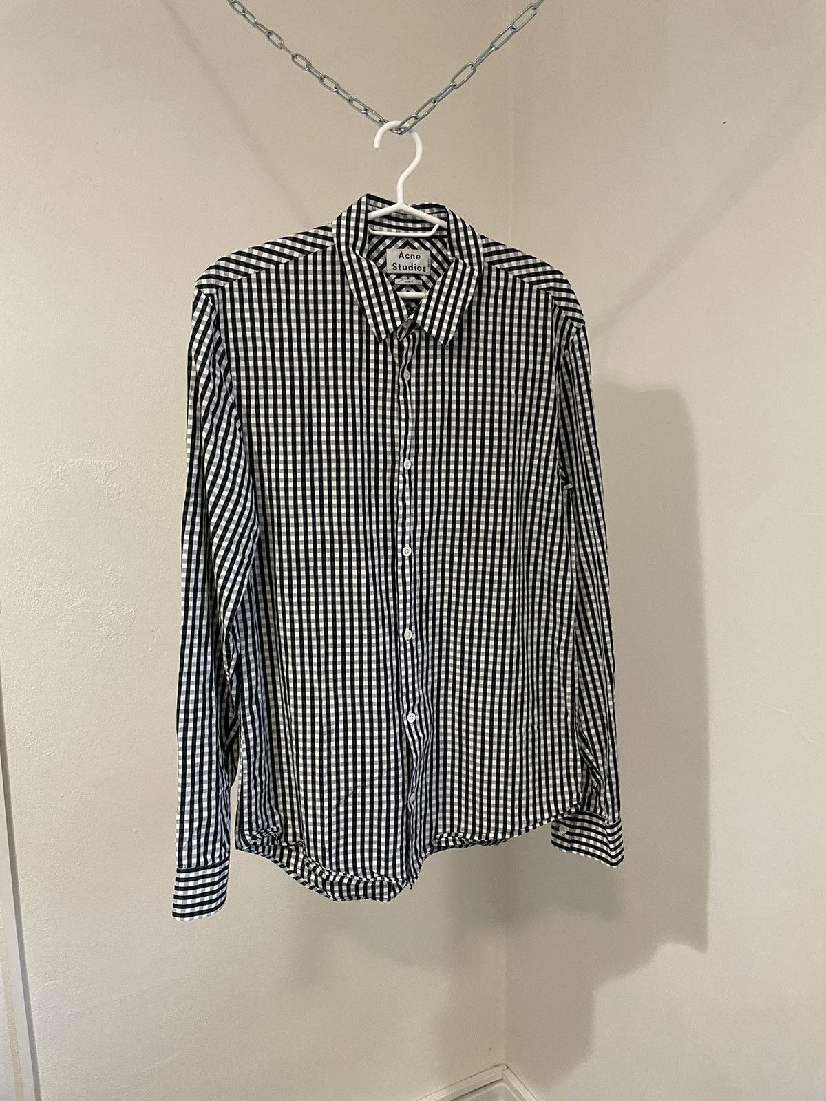 Acne Studios Acne studios checked shirt Size US L / EU 52-54 / 3 - 1 Thumbnail