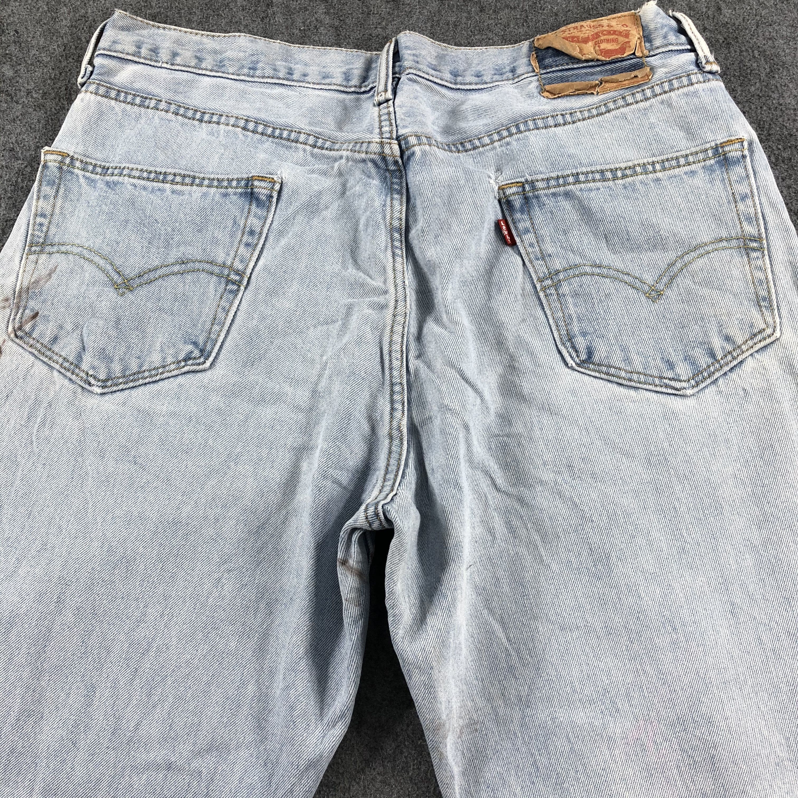 Levi's Vintage Light Wash Levis 550 Jeans-J2448 Size US 36 / EU 52 - 4 Thumbnail