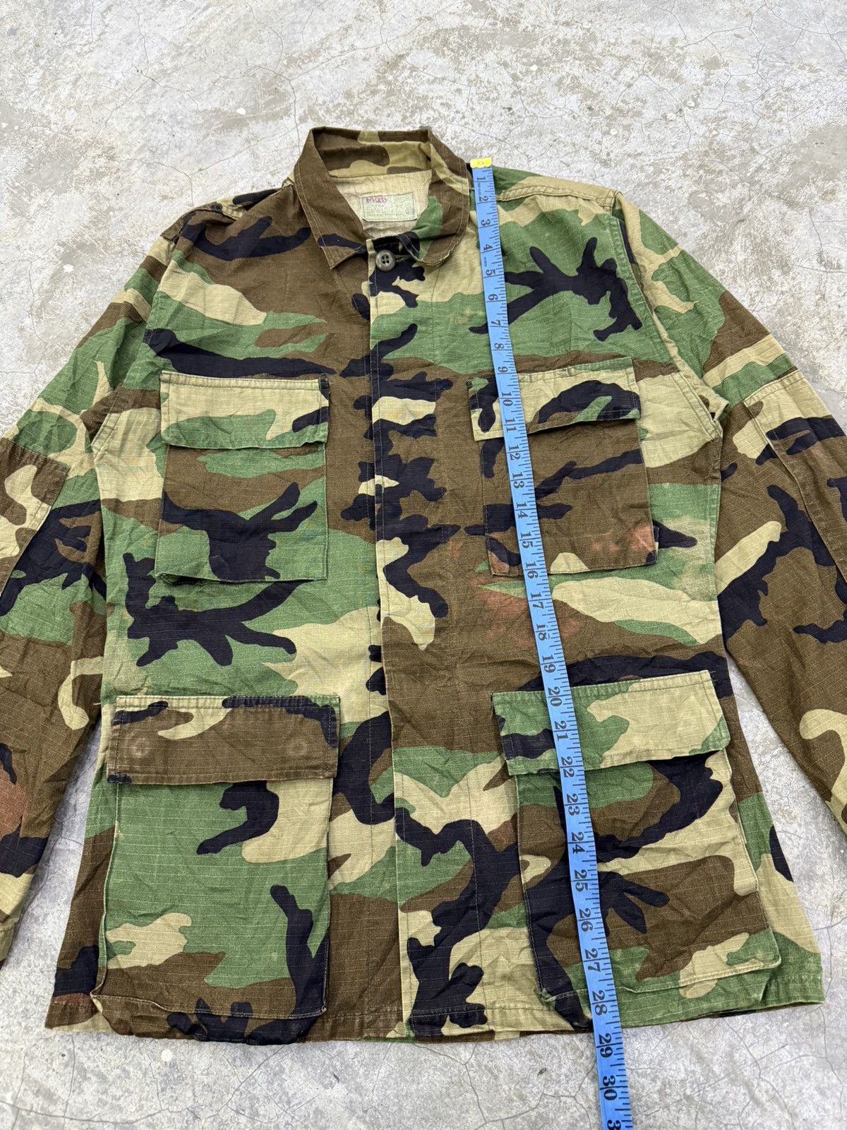 Vintage Vintage Us Army Woodlands Camouflage Jacket Size US S / EU 44-46 / 1 - 7 Thumbnail