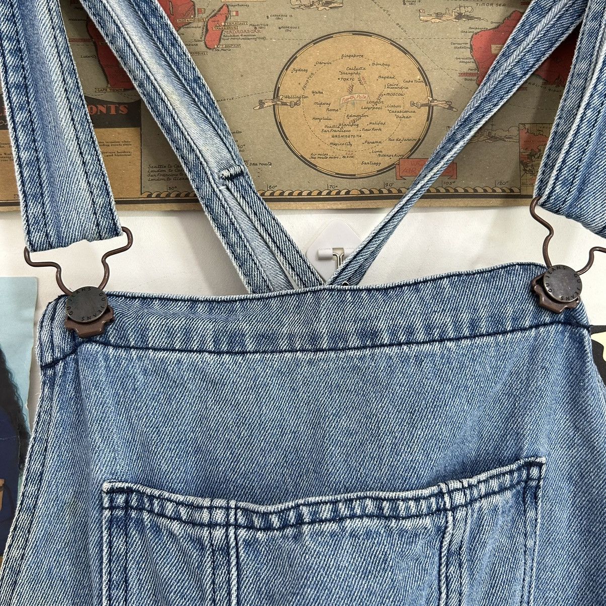 Vintage Vintage Gu Jeans Bid Overall Distressed Denim Size US 34 / EU 50 - 9 Thumbnail