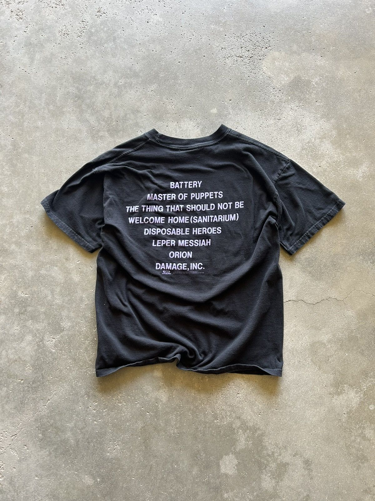Band Tees × Vintage Vintage 90s Metallica Master of Puppets Shirt Size US L / EU 52-54 / 3 - 3 Thumbnail