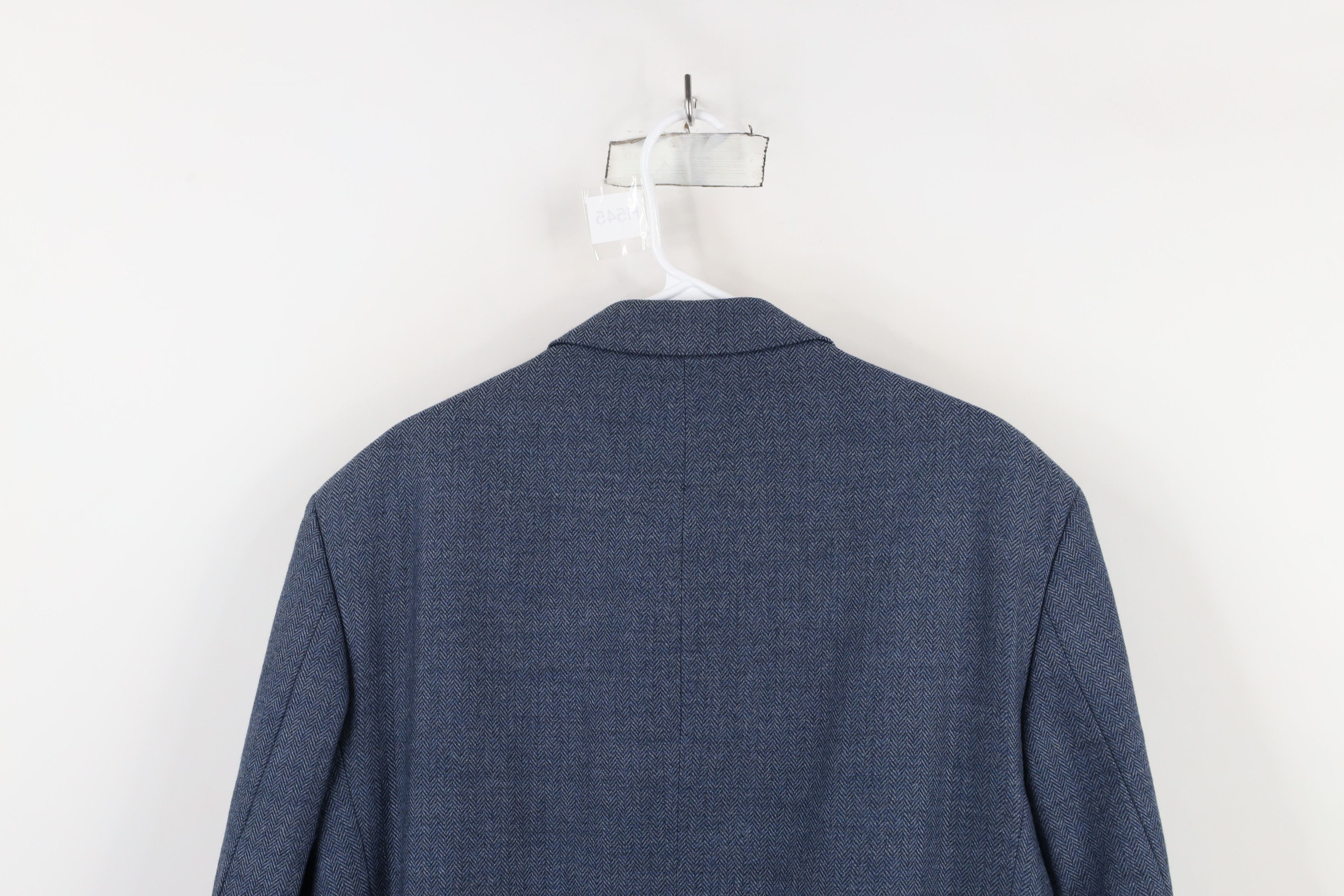 Vintage Vintage 90s Streetwear Herringbone Blazer Suit Coat Jacket Size US XL / EU 56 / 4 - 16 Thumbnail