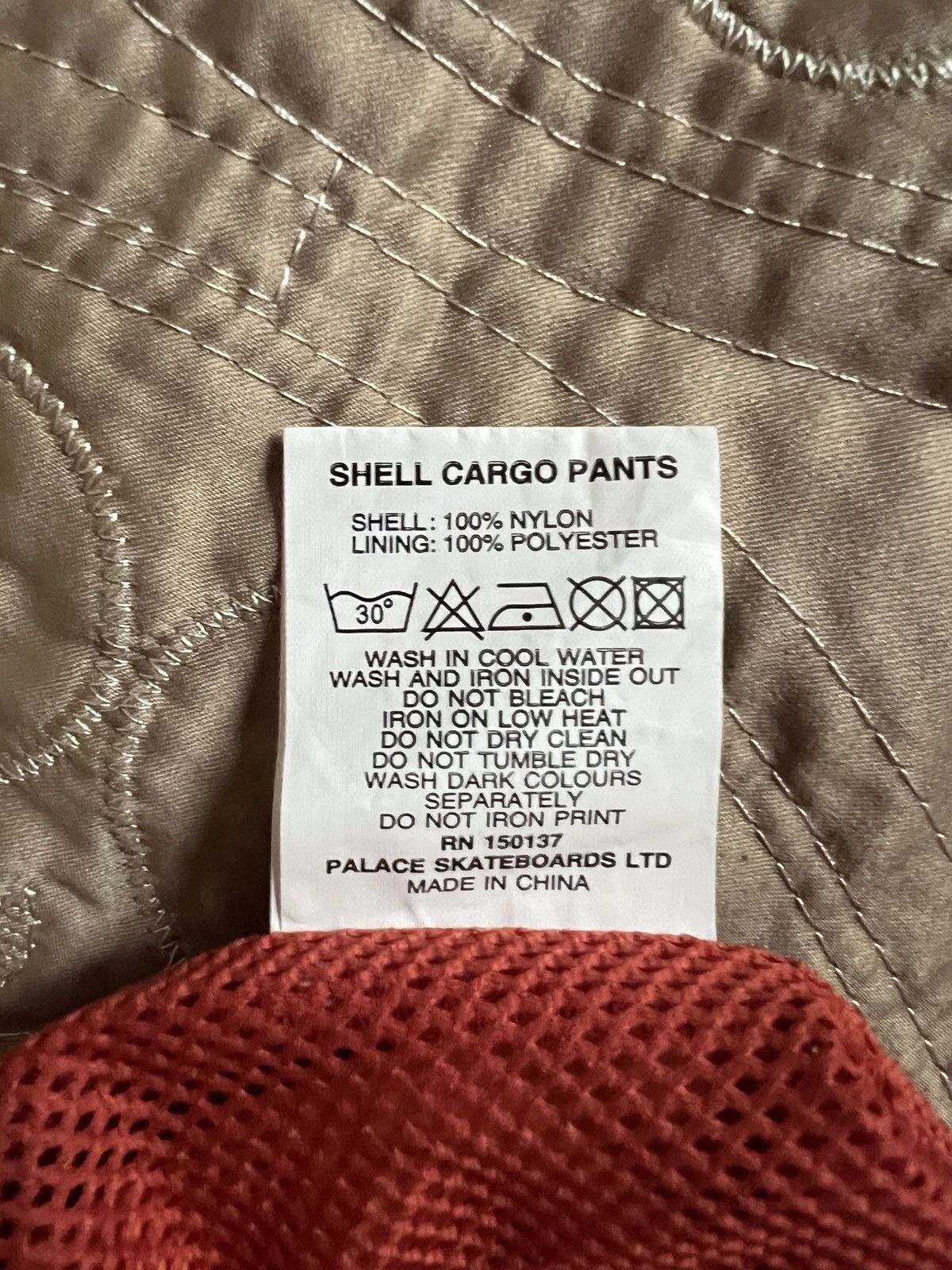 Palace Palace Shell Cargo Pants Orange Medium Size US 32 / EU 48 - 8 Thumbnail