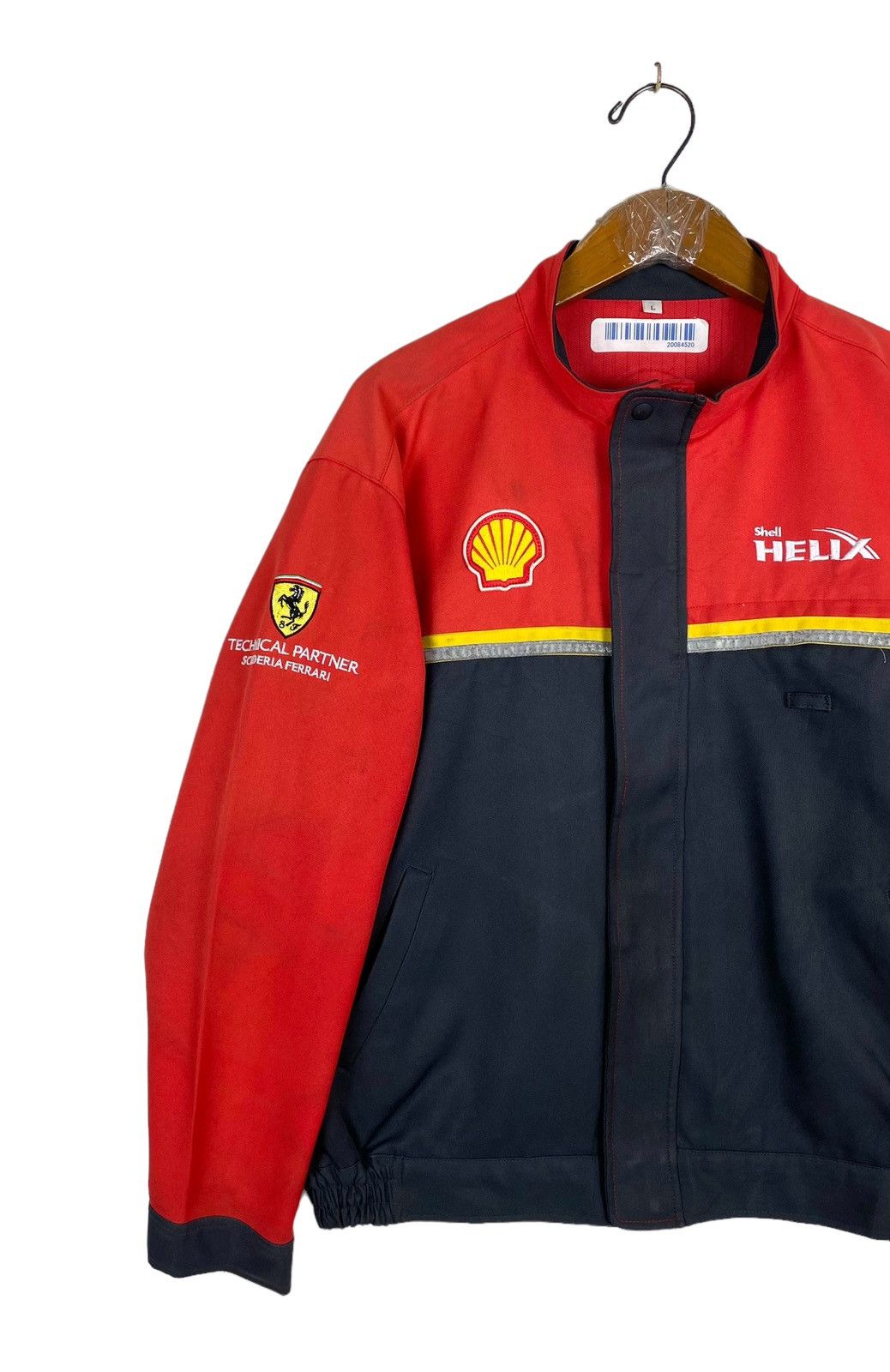 Ferrari Rare‼️ Vintage Shell Helix X Ferrari Technical Jacket Size US M / EU 48-50 / 2 - 2 Thumbnail