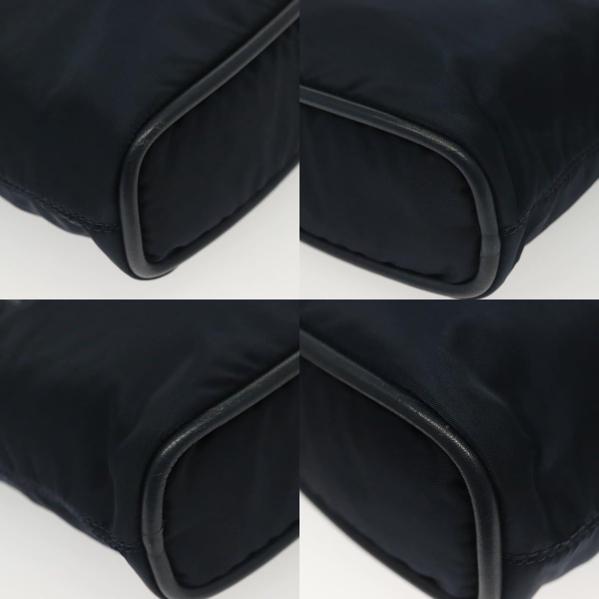 Celine CELINE Hand Bag Nylon Navy Gold Size ONE SIZE - 10 Thumbnail