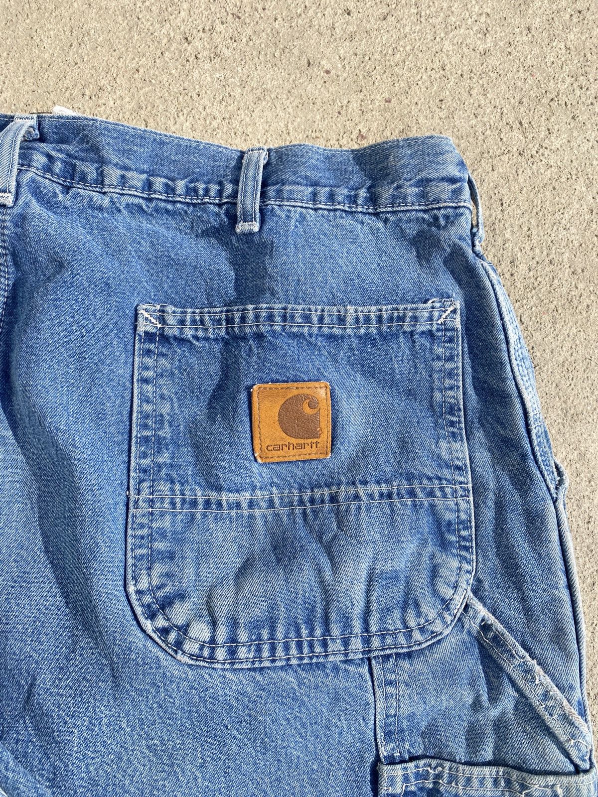 Carhartt Crazy Vintage Carhartt Thrashed Flannel Lined Pant Size US 38 / EU 54 - 9 Thumbnail
