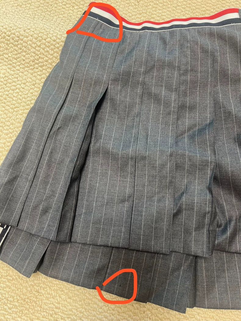 Thom Browne Thom Browne Colorful pleated skirt Size 25" / US 0 / IT 36 - 7 Thumbnail