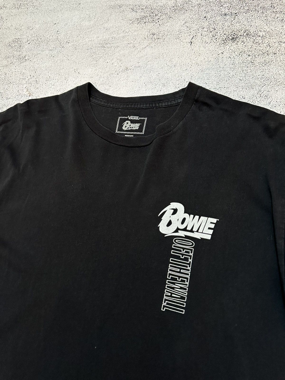 Japanese Brand × Vans Vans of the wall David Bowie T shirt Size US M / EU 48-50 / 2 - 5 Thumbnail