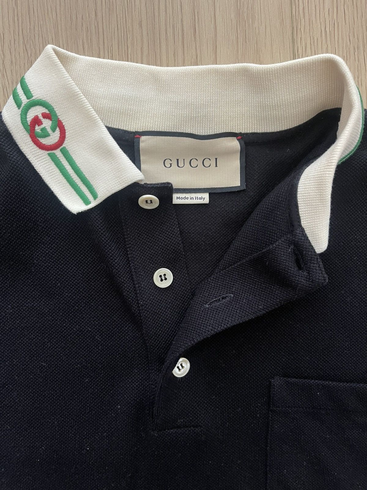Gucci Gucci double G Short-Sleeve Polo Shirt Size US S / EU 44-46 / 1 - 2 Thumbnail