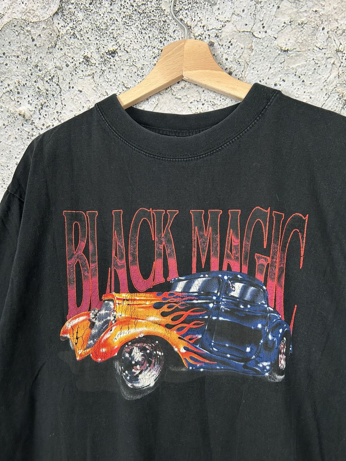 Other Vintage Black Magic Motorsport Racing 90s Graphic Tee Size US L / EU 52-54 / 3 - 3 Thumbnail