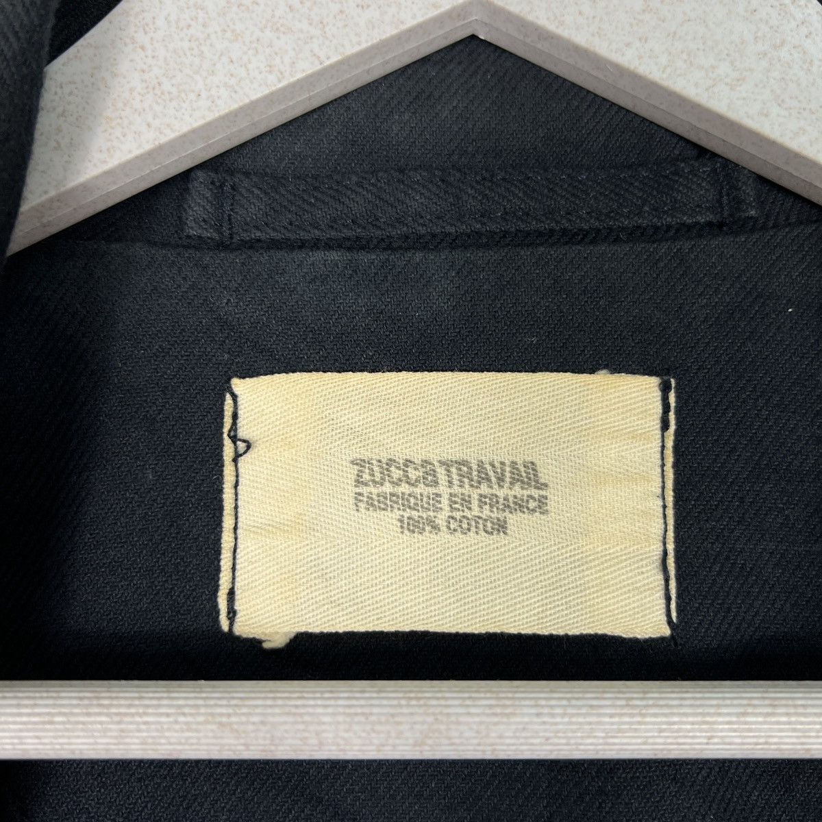 CABANE de ZUCCa × Issey Miyake × Zucca 🔥 ZUCCA TRAVAIL ISSEY MIYAKE INDIGO CHORE JACKET Size US S / EU 44-46 / 1 - 15 Thumbnail