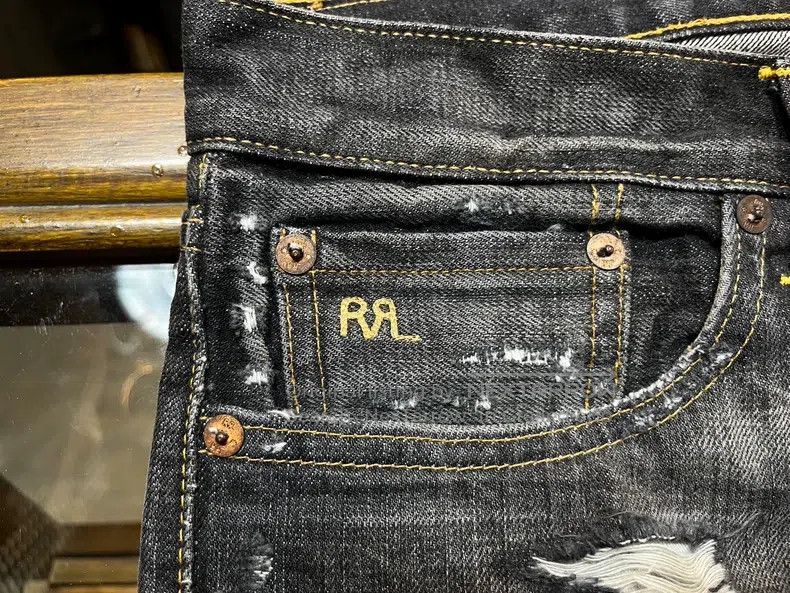 RRL Ralph Lauren RRL Ralph Lauren The patch for the "Cow King" game has dam Size US 32 / EU 48 - 3 Thumbnail