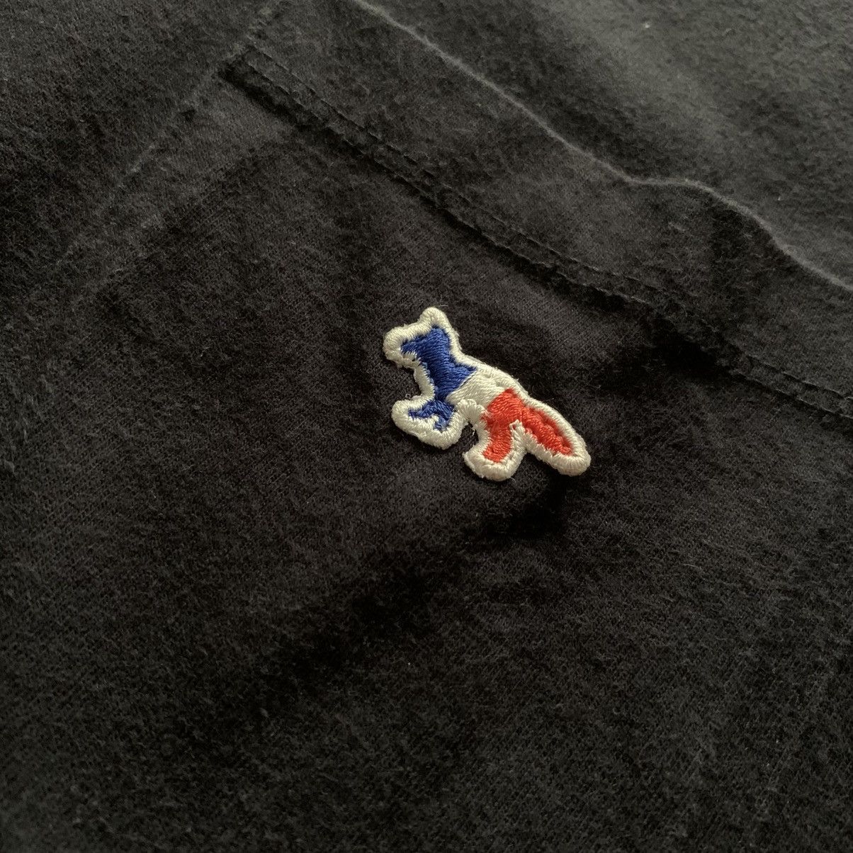 Maison Kitsune Maison Kitsune Tricolor Fox Logo Pocket T-Shirt Size US L / EU 52-54 / 3 - 2 Thumbnail