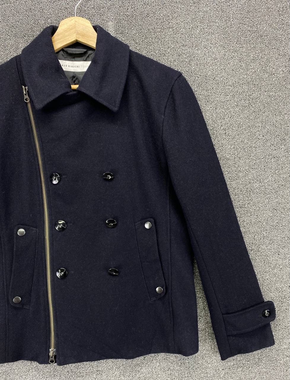 Takeo Kikuchi Vintage Takeo Kikuchi Tokyo Punk Style Wool Jacket Size M / US 6-8 / IT 42-44 - 4 Thumbnail