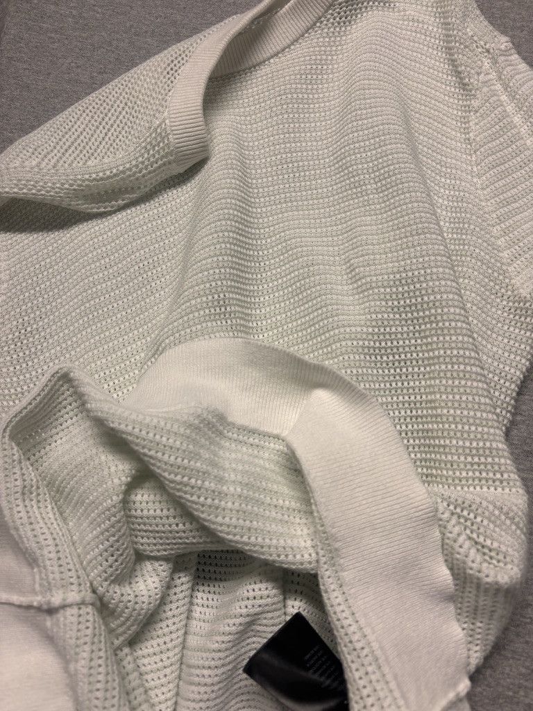 Club Monaco Club Monaco Blue-White Mesh Sweater Size US M / EU 48-50 / 2 - 5 Thumbnail