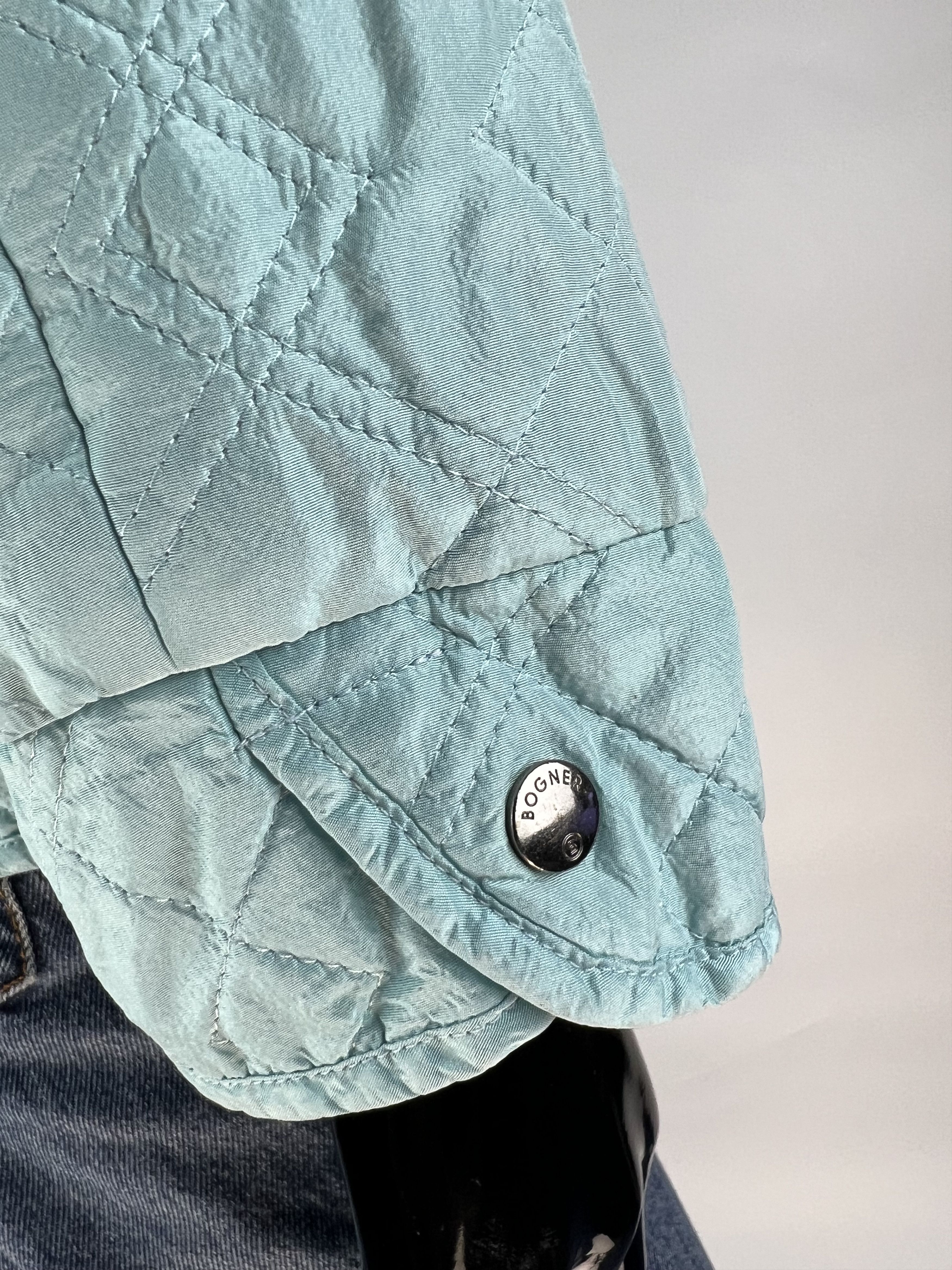 Bogner × Vintage Bogner Vintage Women's Silk Quilted Jacket US8 Size M / US 6-8 / IT 42-44 - 4 Thumbnail