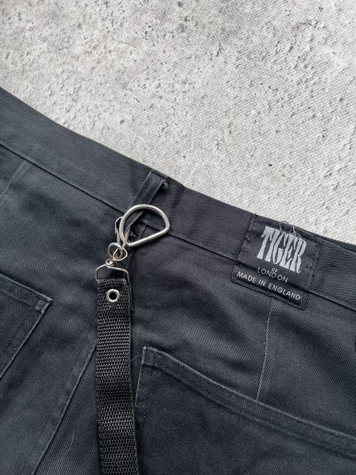 KMRii × Le Grande Bleu (L.G.B.) × Tripp NYC 2000s TRIPP NYC PANTS GOTHIC DENIM BONDAGE Size US 32 / EU 48 - 13 Thumbnail