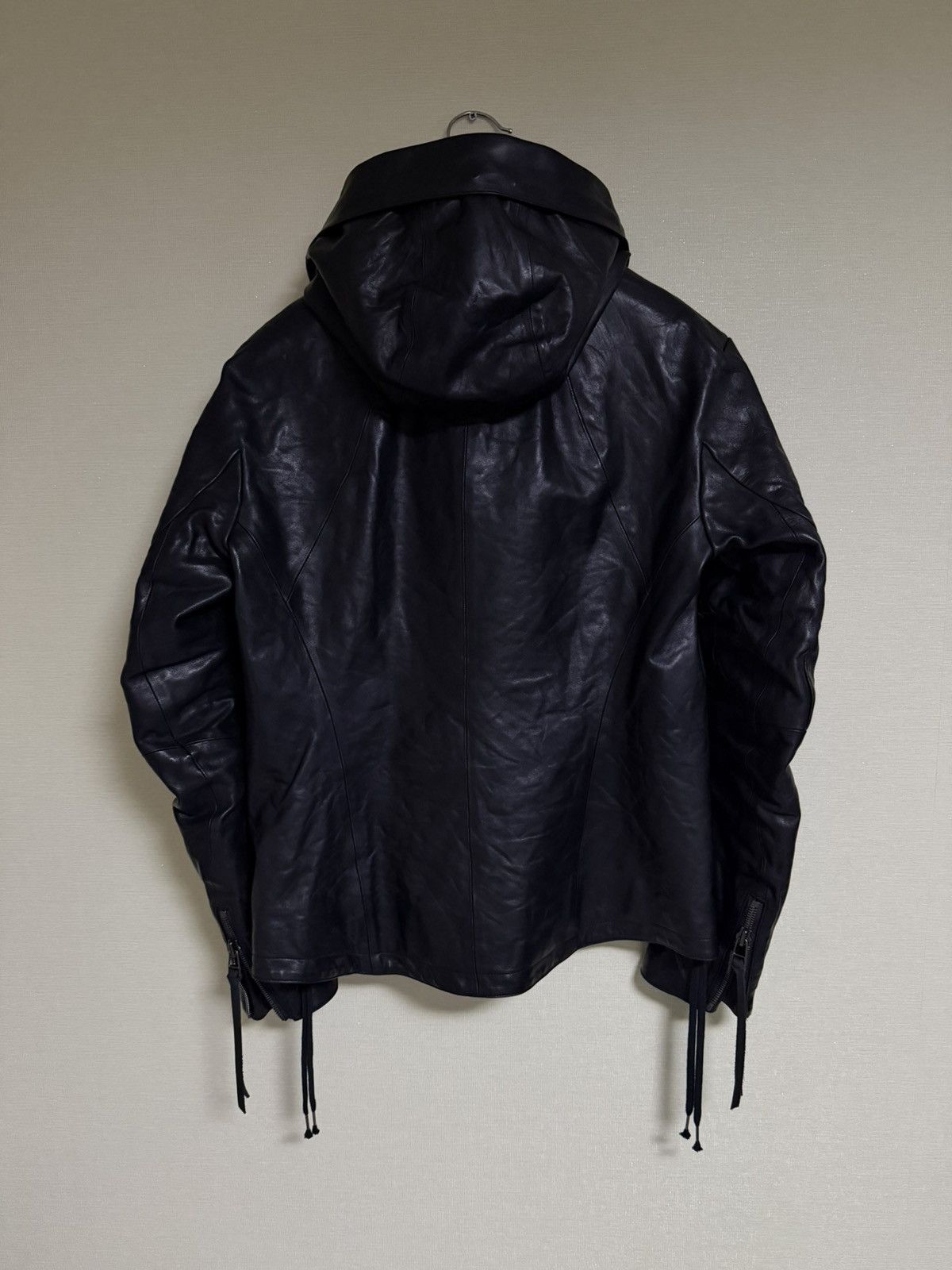 D.Hygen [3]D.Hygen hooded leather jacket Size US L / EU 52-54 / 3 - 2 Thumbnail