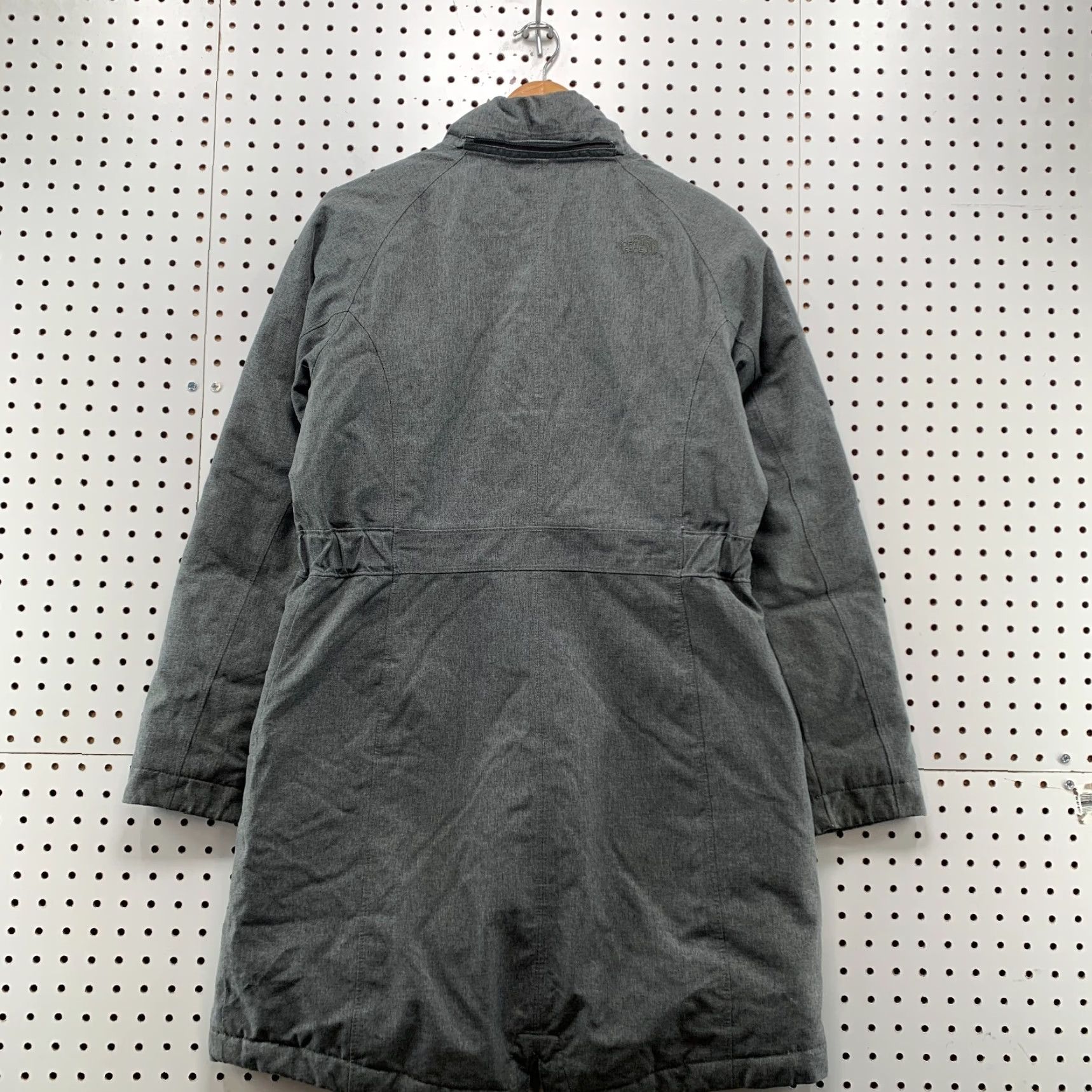 The North Face VINTAGE The North Face Down Coat Womens M Gray 20x35 Arctic Hyvent 550 Parka Wool? Size M / US 6-8 / IT 42-44 - 2 Thumbnail