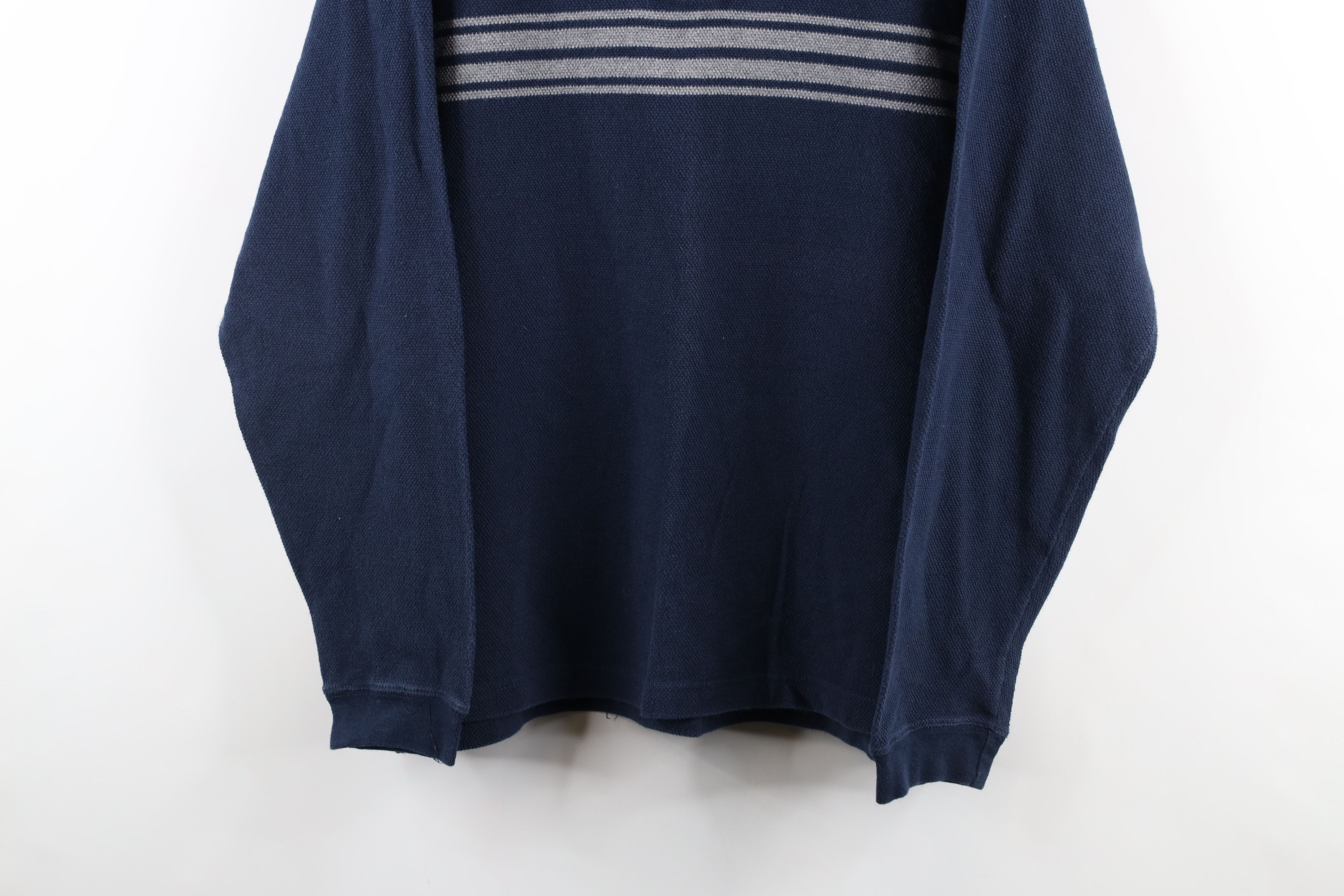 Gap × Vintage Vintage Gap Heavyweight Thermal Knit Long Sleeve Polo Size US M / EU 48-50 / 2 - 3 Thumbnail