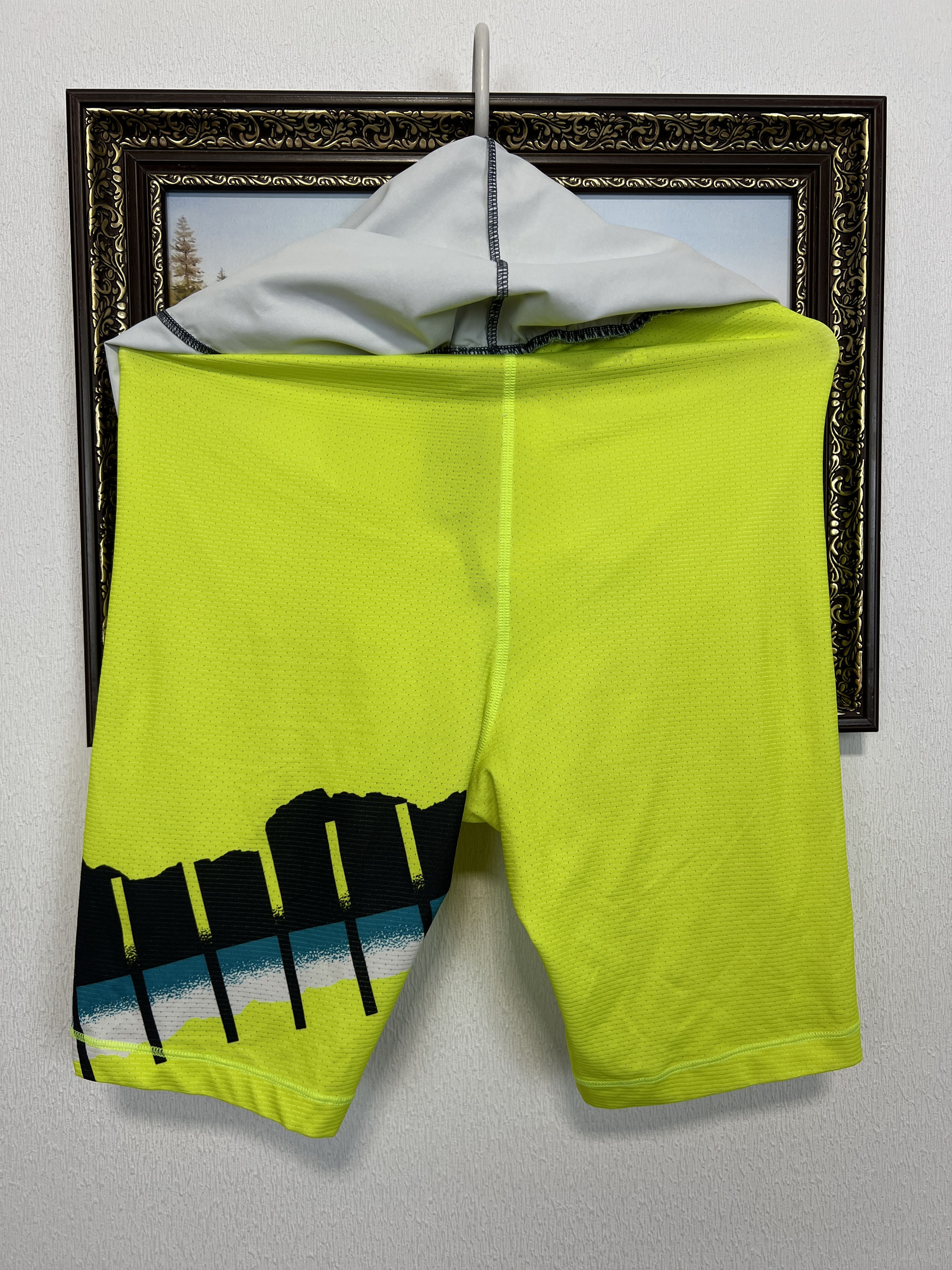Nike Challenge Court Andre Agassi US Open Denim Tennis Shorts Size US 32 / EU 48 - 12 Thumbnail