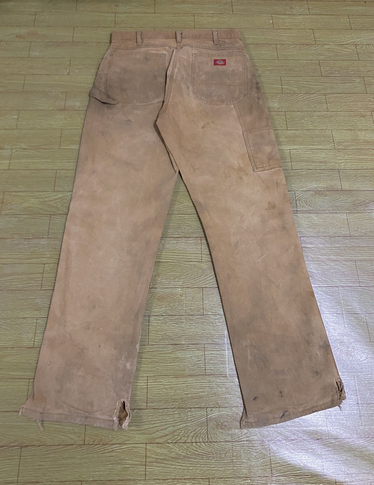 Dickies Very Rare Vintage Dickies Carpenter Distressed Pants 1990s Size US 34 / EU 50 - 2 Thumbnail
