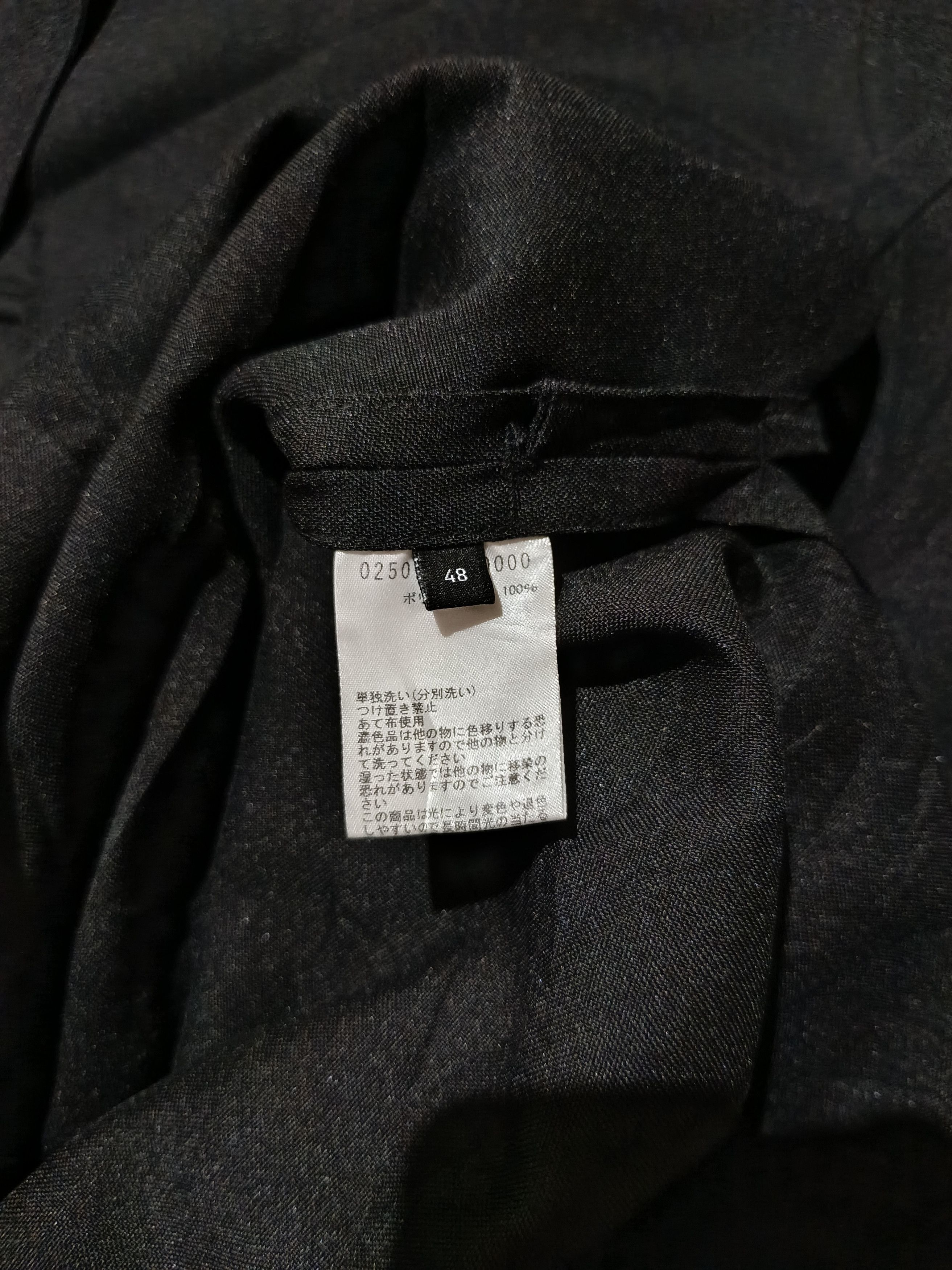 5351 POUR LES HOMMES 5351 Pour les hommes Chinese style long Black Coat Size US M / EU 48-50 / 2 - 9 Thumbnail