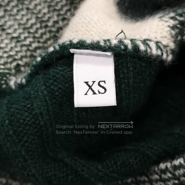 Other Valentino Green plaid crew neck knit Size XS / US 0-2 / IT 36-38 - 5 Thumbnail