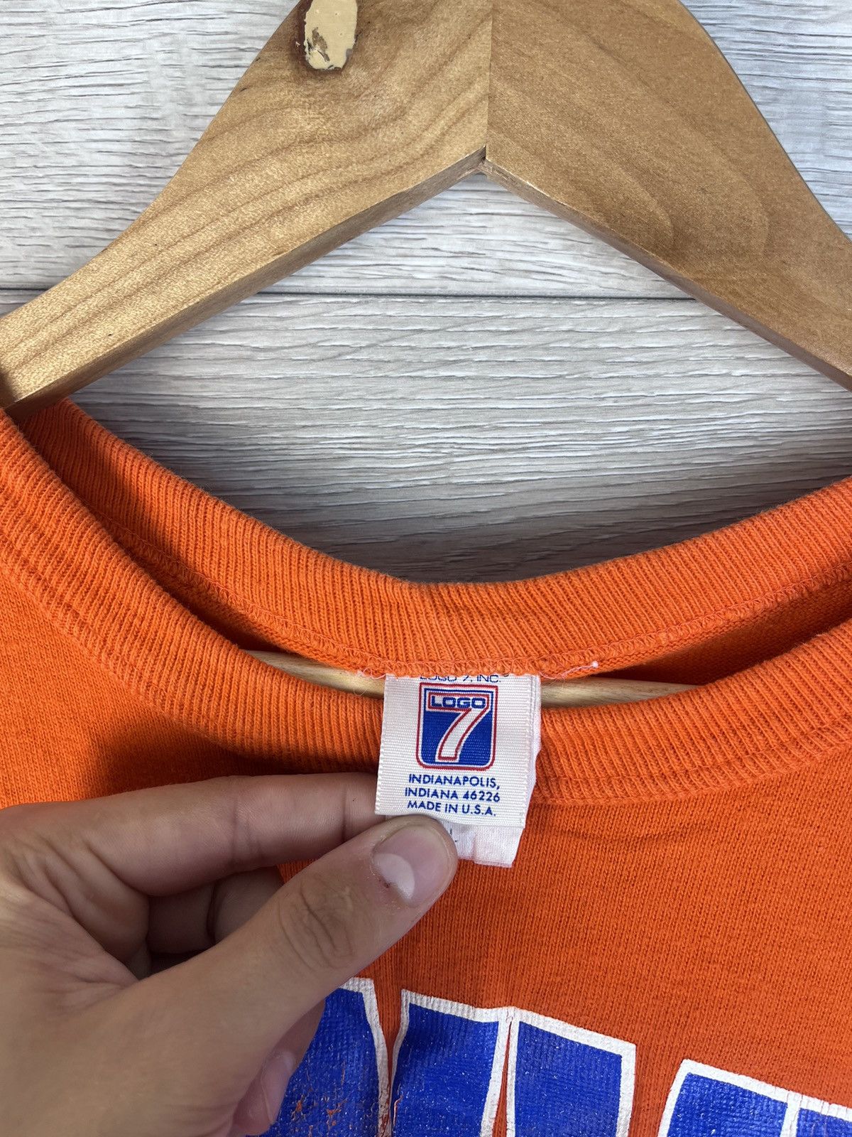 Vintage Vintage men’s t-shirt Denver Broncos size L made in USA Size US L / EU 52-54 / 3 - 6 Thumbnail