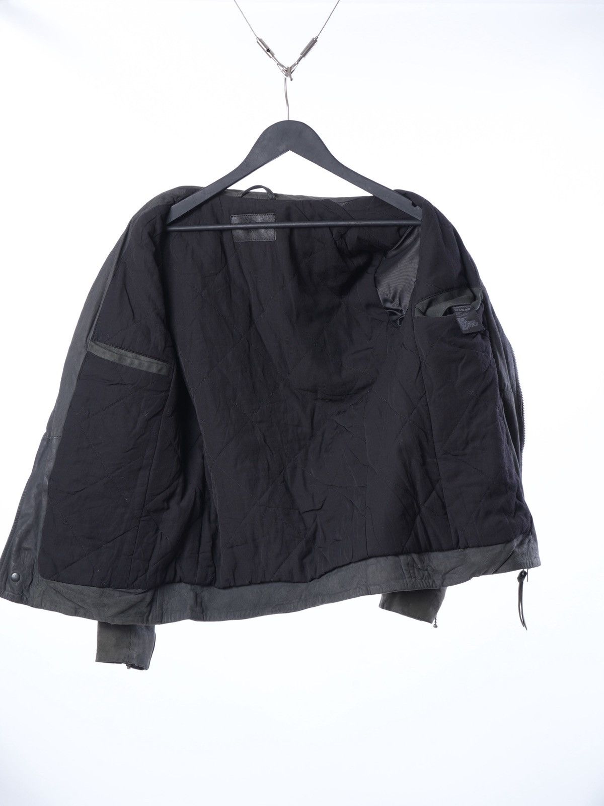 Allsaints ALLSAINTS KENJI BIKER JACKET MEN'S SUEDE Leather Size US S / EU 44-46 / 1 - 5 Thumbnail