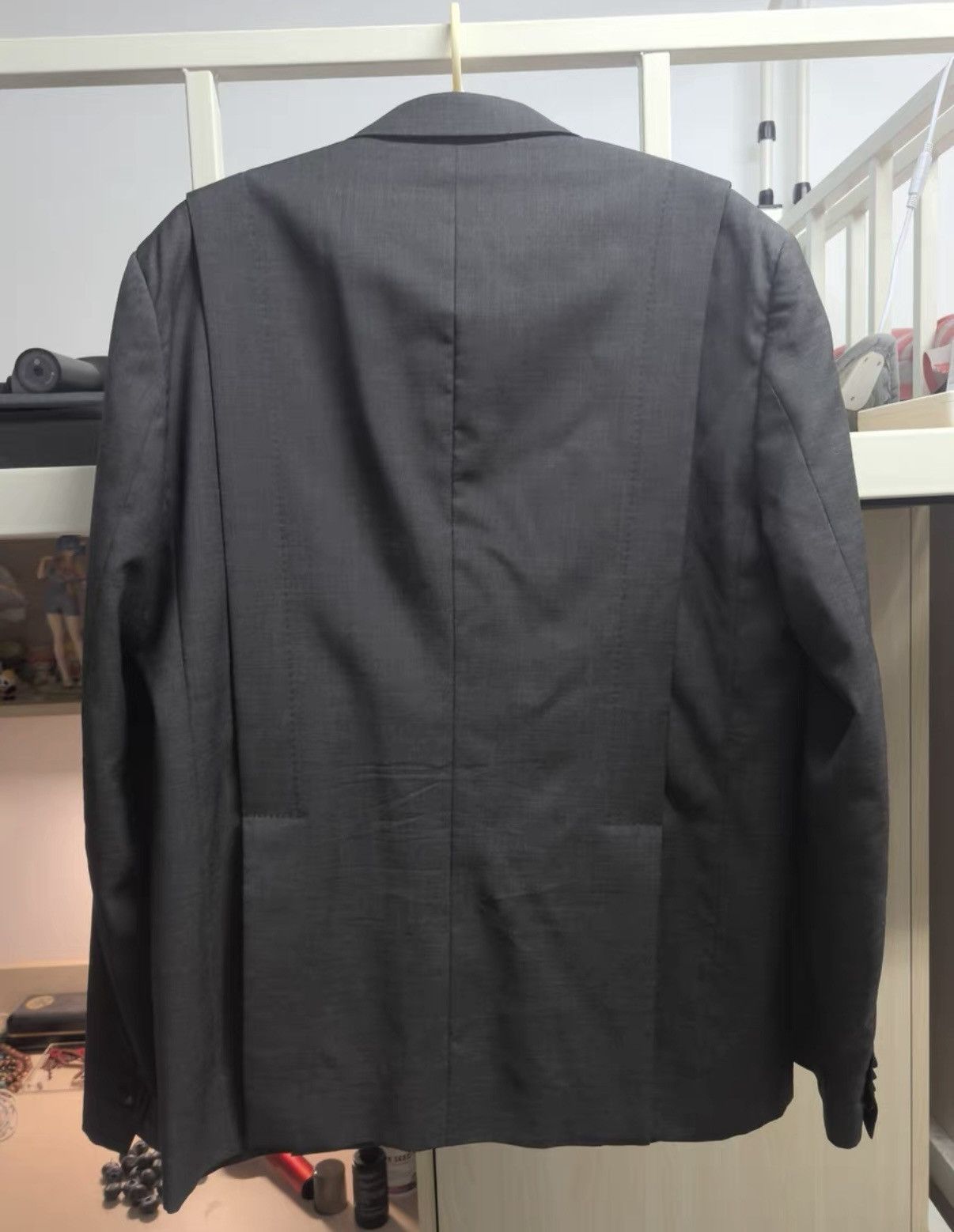Maison Margiela Maison Margiela Deconstructed Pleated Blazer Size 42L - 2 Thumbnail