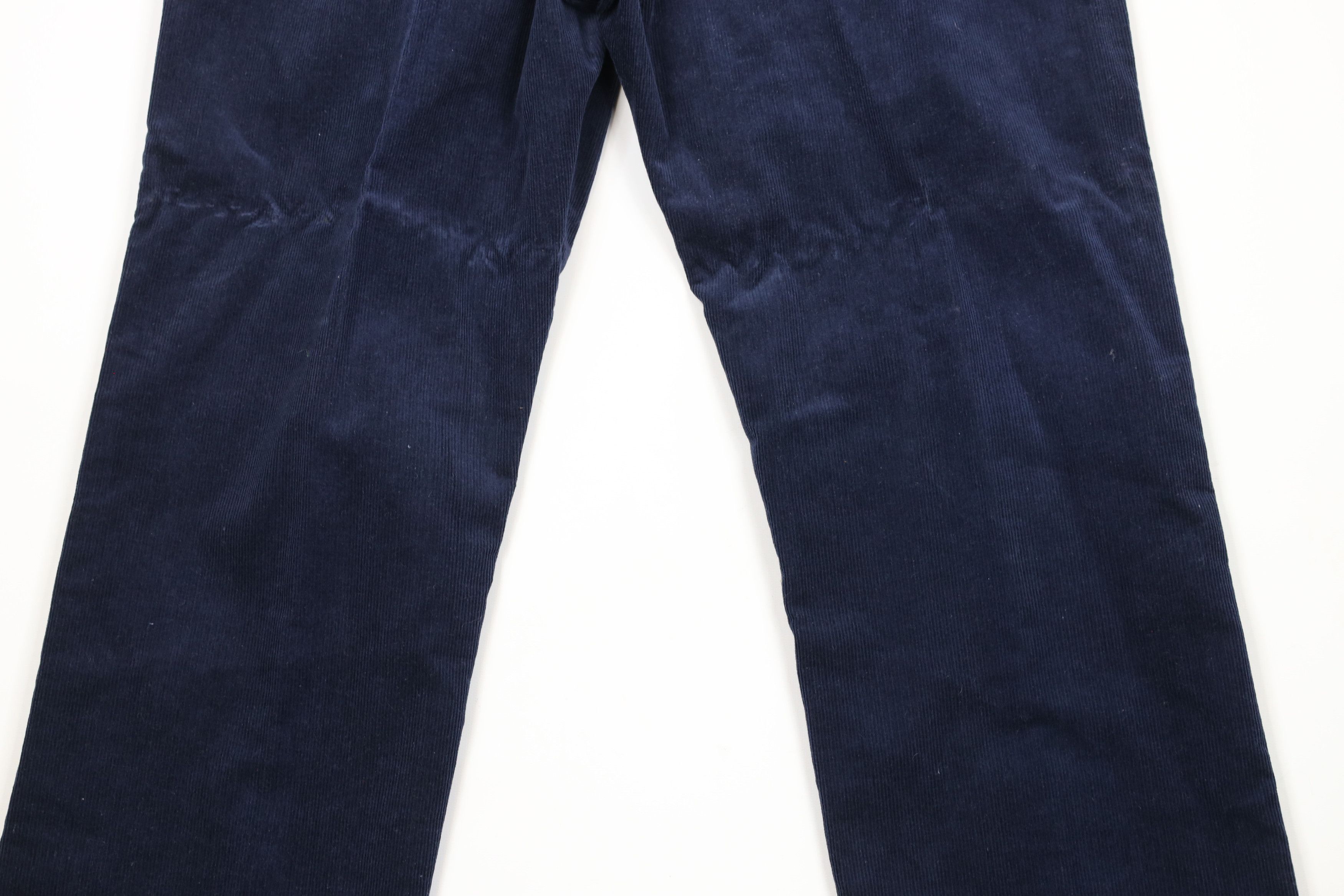 Lee × Vintage Vintage 90s Lee Straight Leg Corduroy Chino Pants Blue USA Size US 36 / EU 52 - 13 Thumbnail