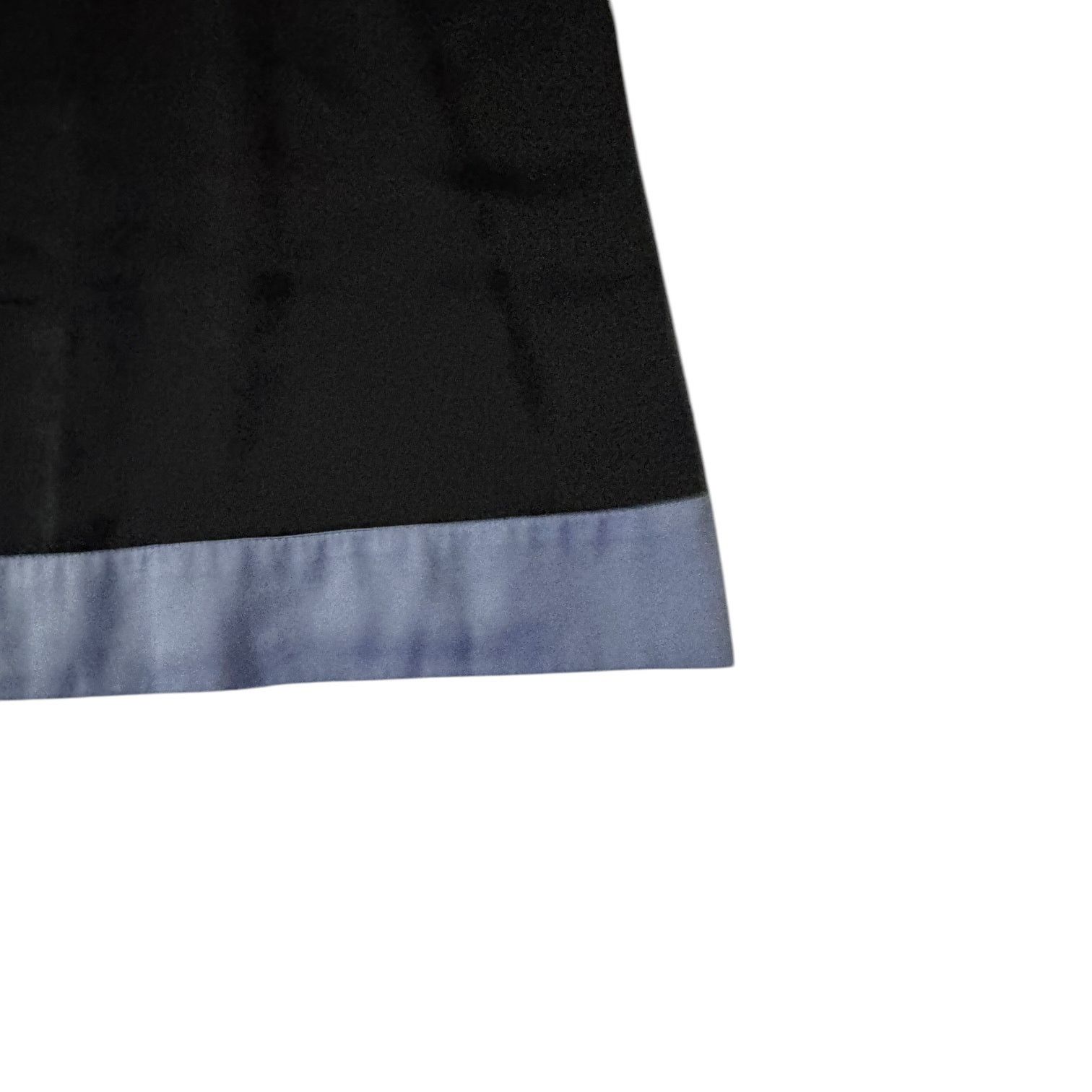Other New York & Co Womens Black Tunic Blouse w/Baby Blue Trim MED Size M / US 6-8 / IT 42-44 - 4 Thumbnail