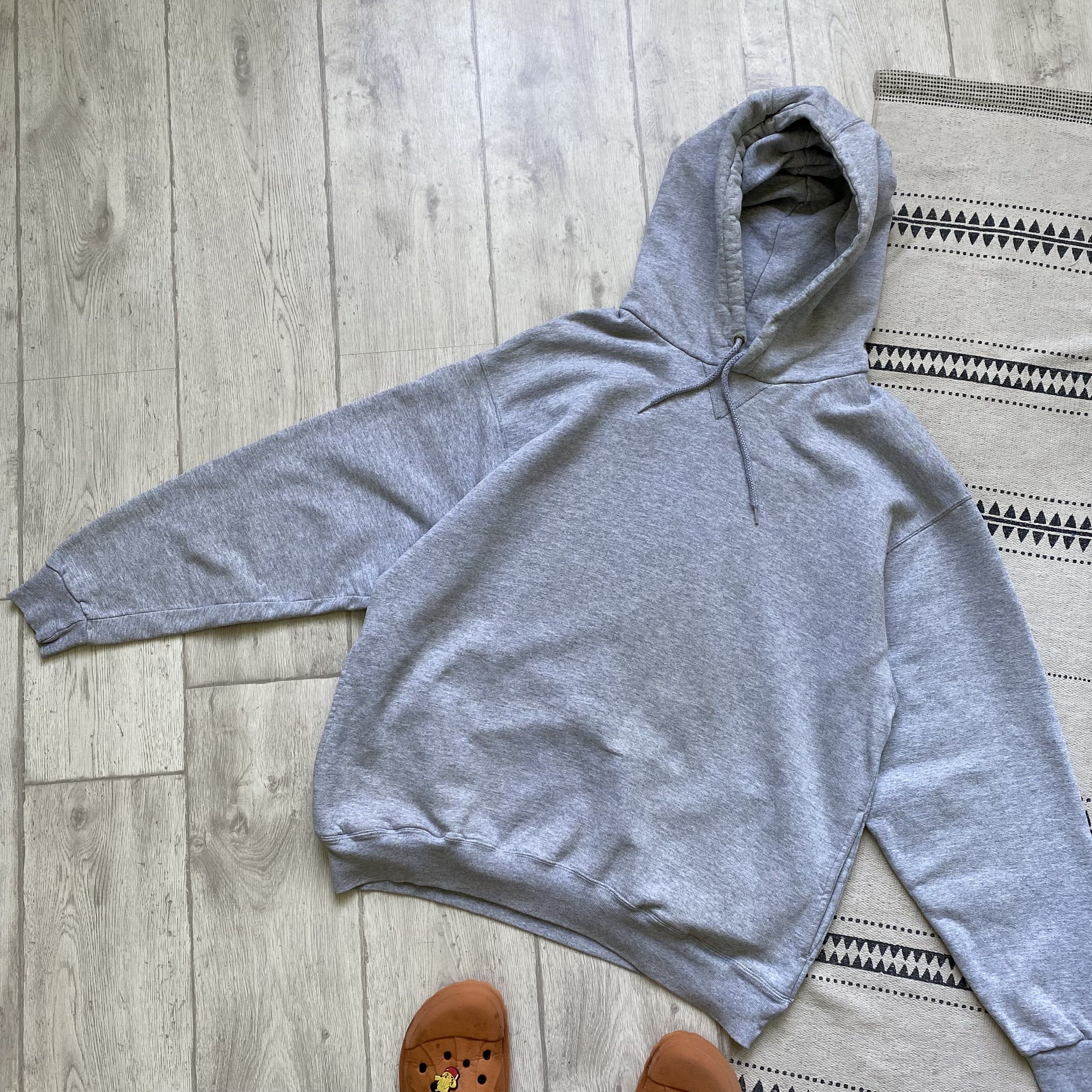Russell Athletic 🦏Vintage Blank Russell Athletic boxy hoodie Kanye West vibe Size US L / EU 52-54 / 3 - 10 Thumbnail