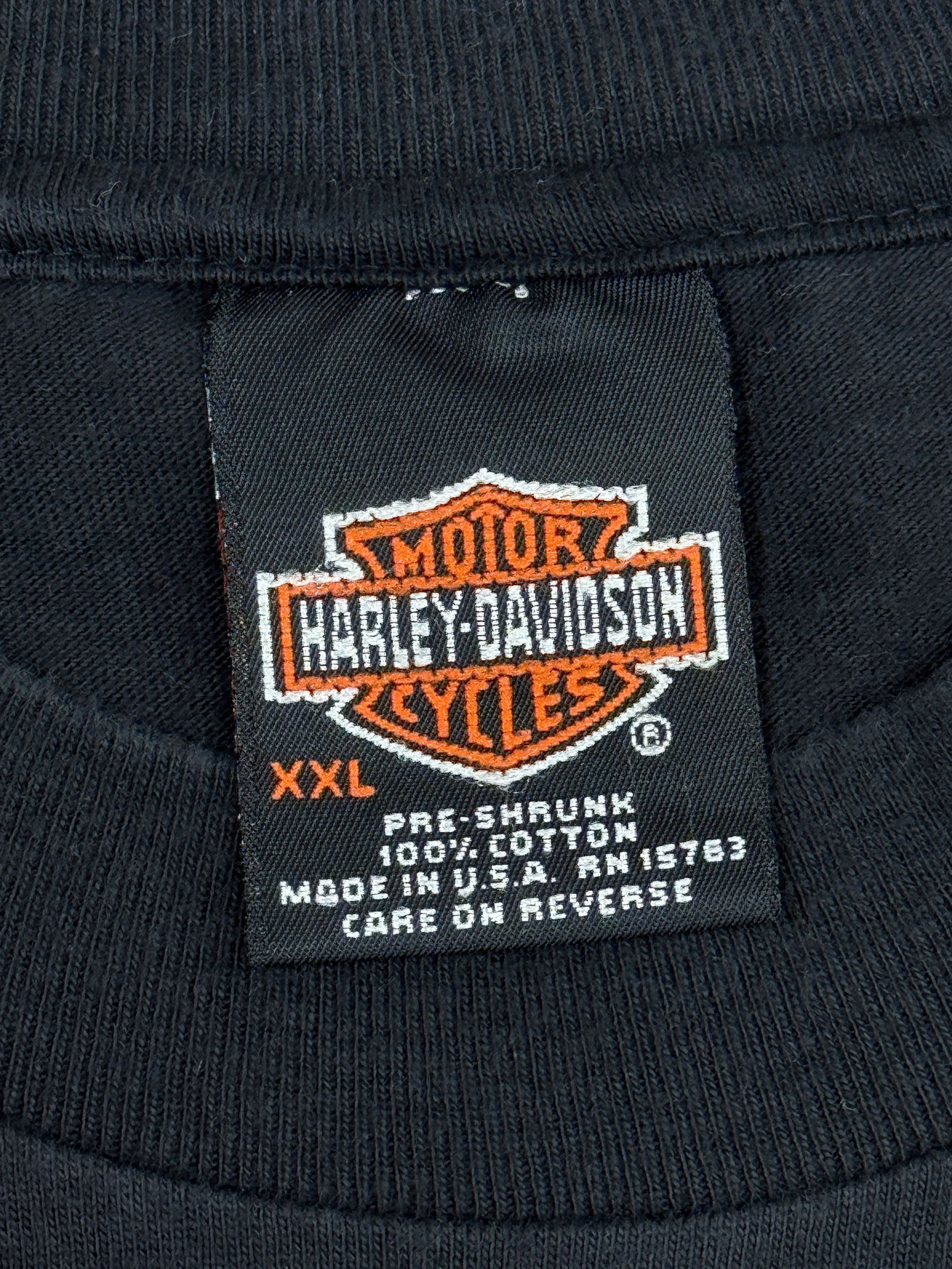 Harley Davidson × Vintage 1997 Harley Davidson T-Shirt LS Screamin Eagle Innsbruck Size US XL / EU 56 / 4 - 8 Thumbnail