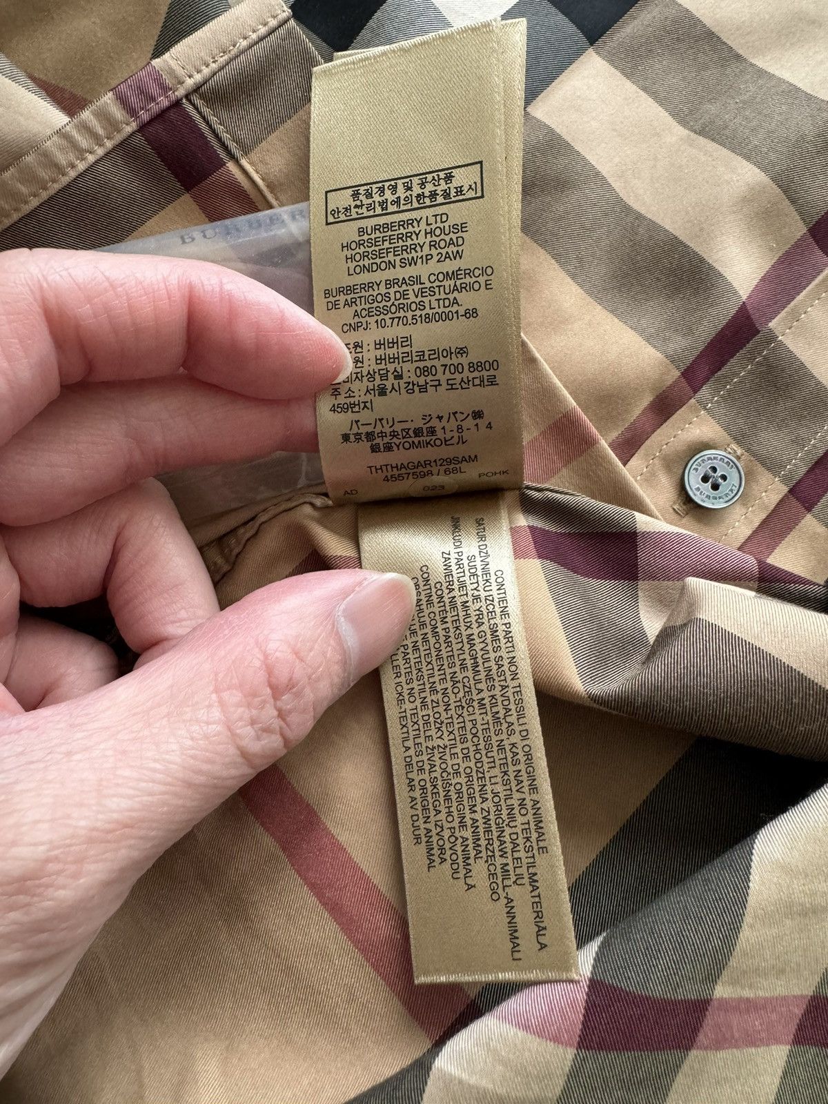 Burberry origen xxl hotsell