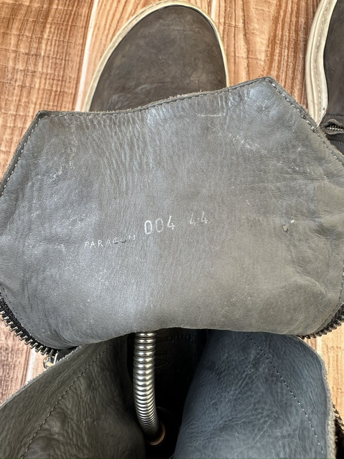 Officine Creative Officine Creative Double Zip up boots Like Rick Owens Size US 12 / EU 45 - 16 Thumbnail