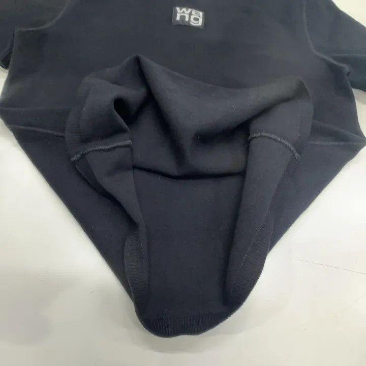 Alexander Wang Alexander Wang Logo Knit T-Shirt - Size XS / US 0-2 / IT 36-38 - 6 Thumbnail
