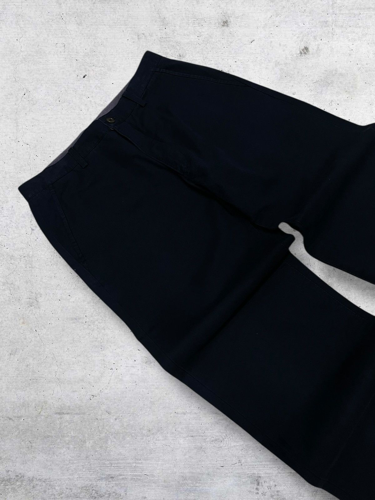Yohji Yamamoto VINTAGE YOHJI YAMAMOTO JAPAN DESIGNER 90S DISTRESSED PANT Size US 29 - 7 Thumbnail