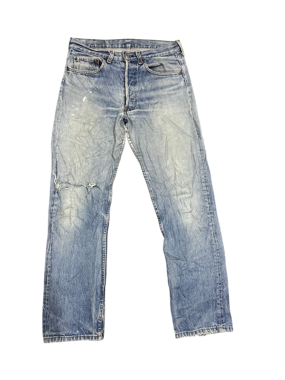 Levi's Vintage Clothing Vintage levis 501 denim rendem usa Size US 32 / EU 48 - 1 Thumbnail