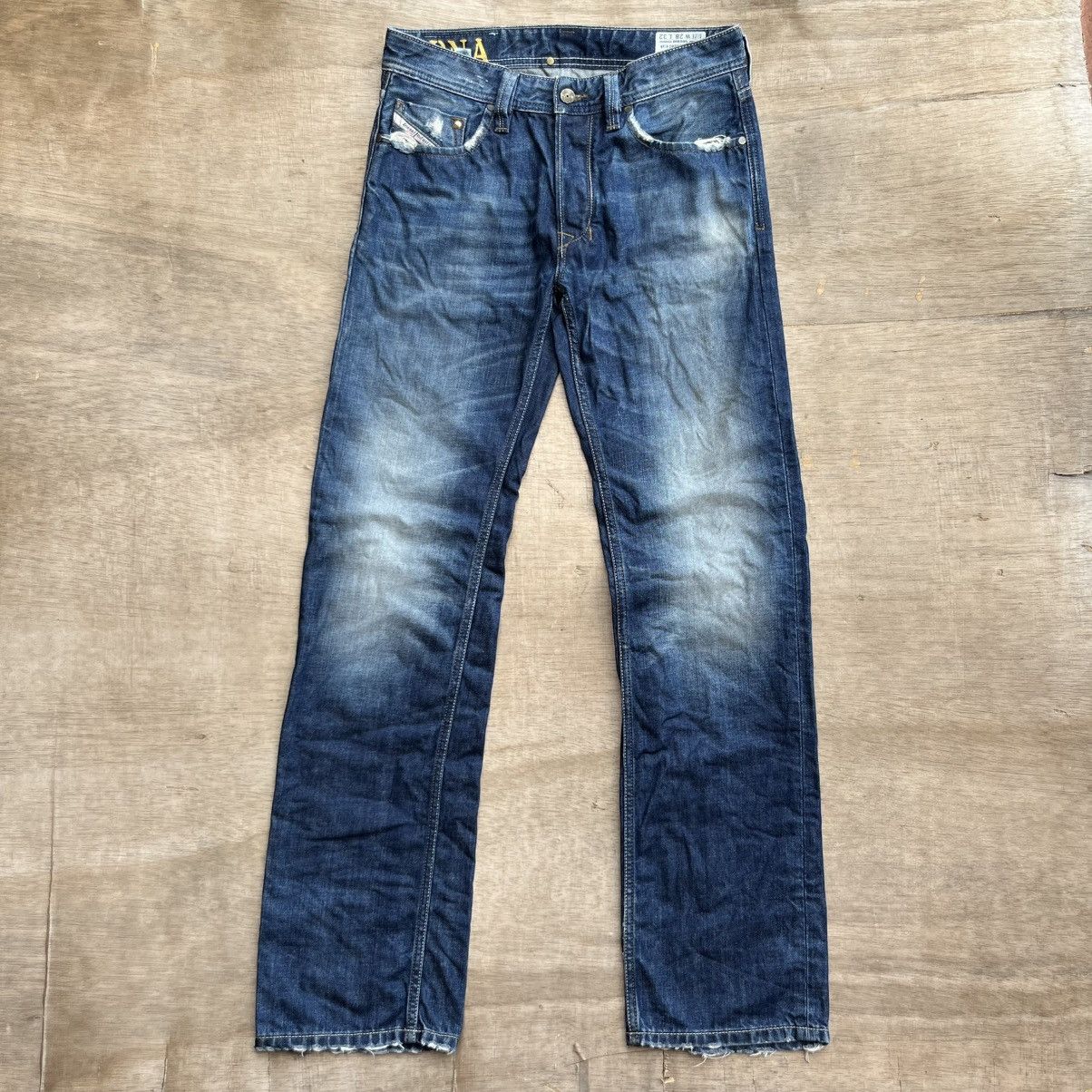Diesel × Tornado Mart DIESEL INDUSTRY DISTRESSED DENIM Size US 30 / EU 46 - 1 Thumbnail