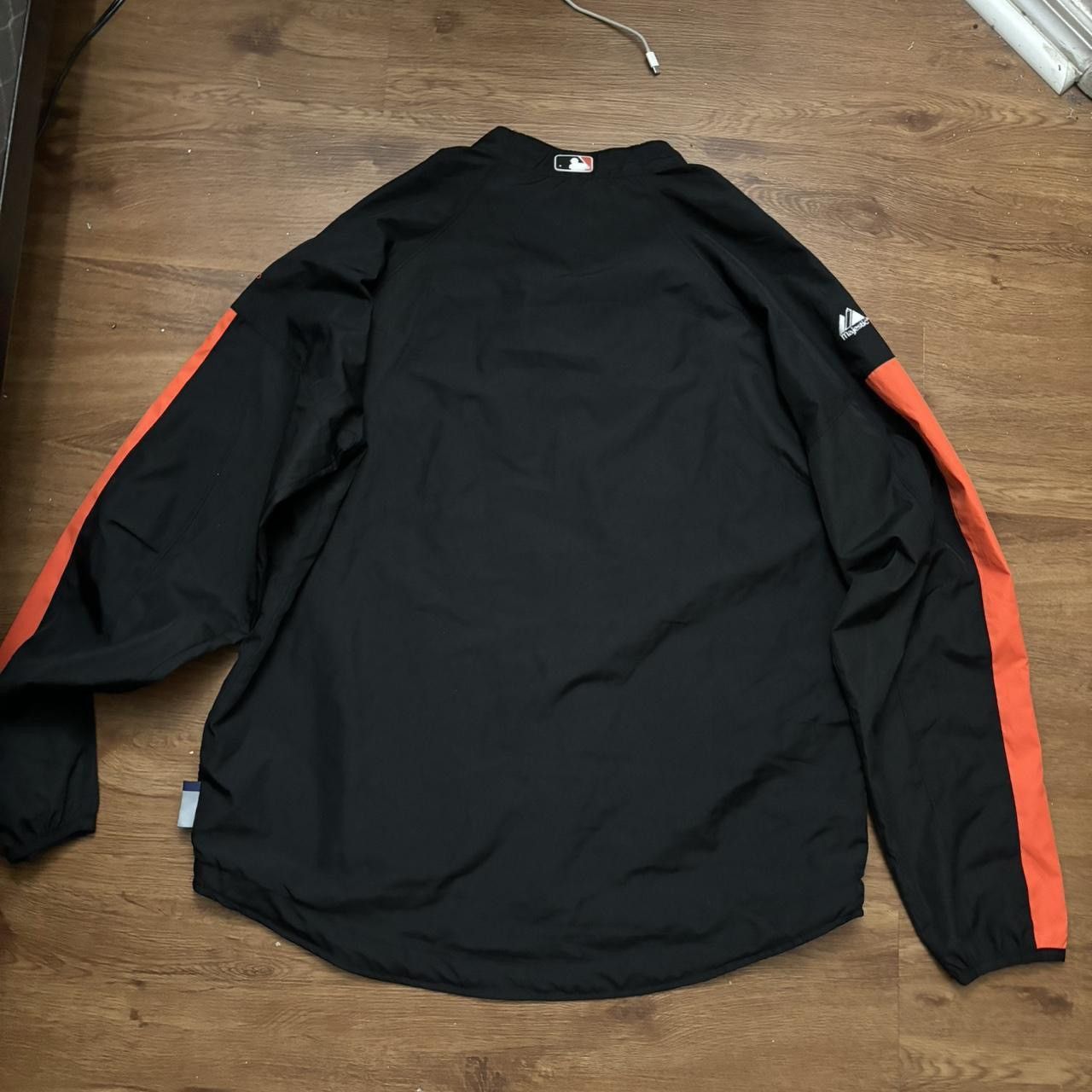 MLB Baltimore Orioles Vintage Quarter Zip Pullover Size US M / EU 48-50 / 2 - 2 Thumbnail