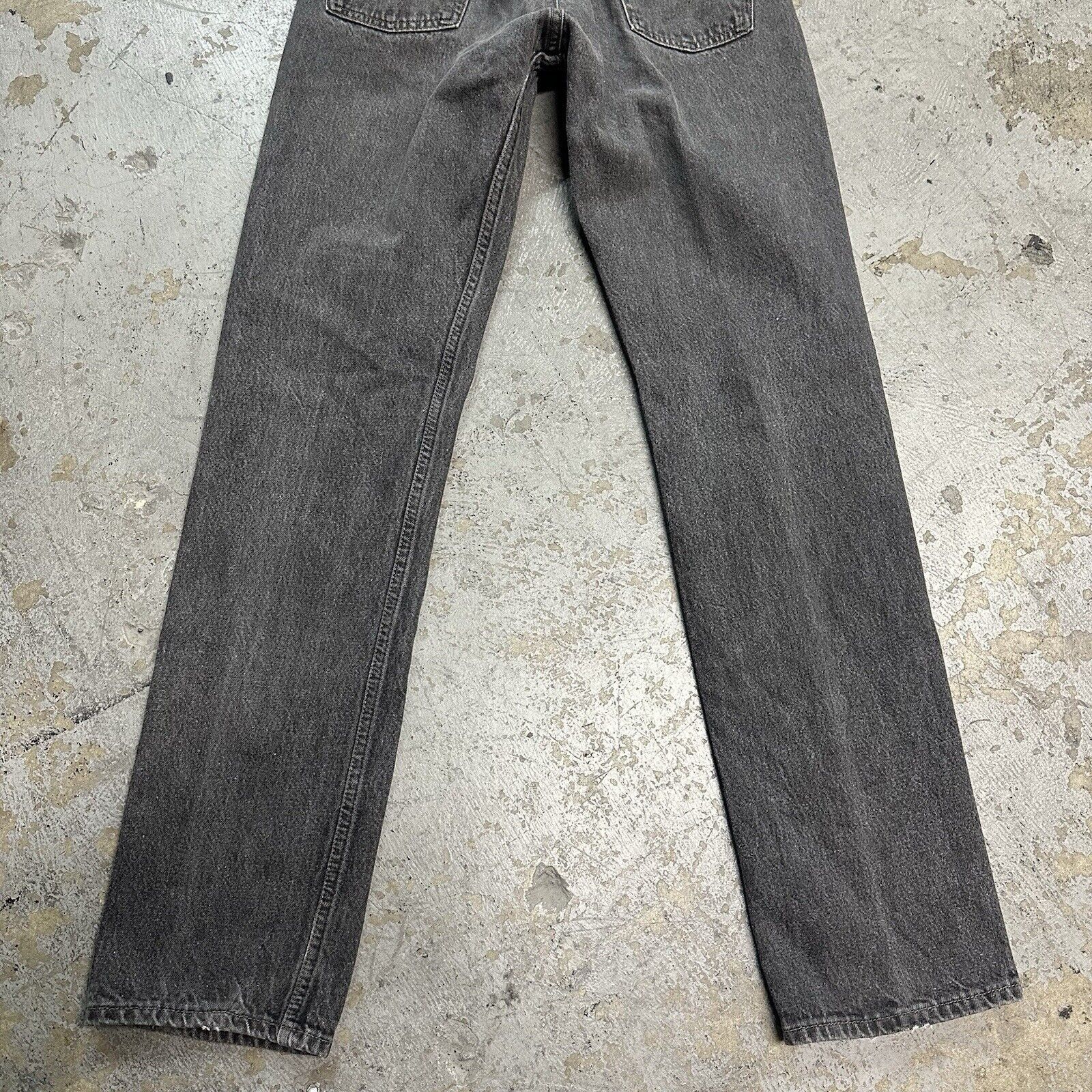 Levi's × Vintage Vintage 90s Levi’s Faded Black Denim Jeans 30x34 Made In USA Size US 30 / EU 46 - 6 Thumbnail