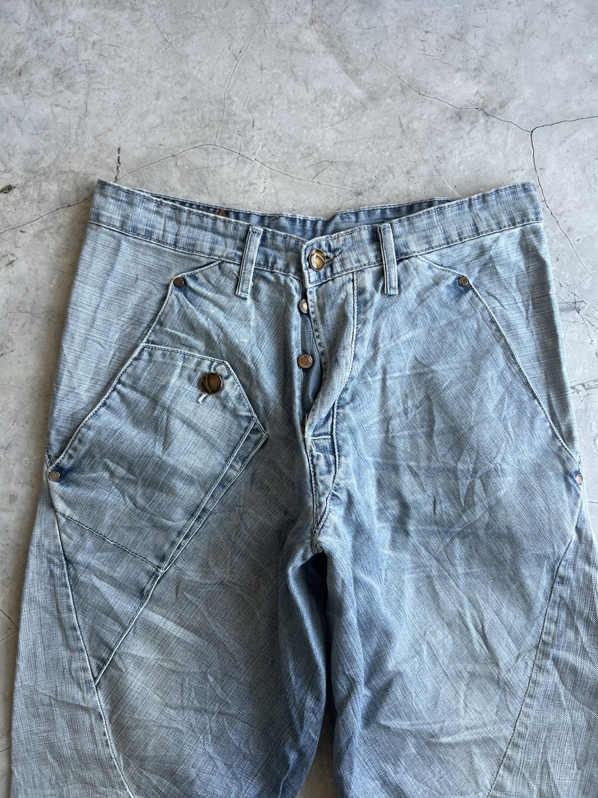 Levi's Vintage Levis Engineered Twisted Jeans Tag W32 Actual 33x29 Size US 32 / EU 48 - 2 Thumbnail