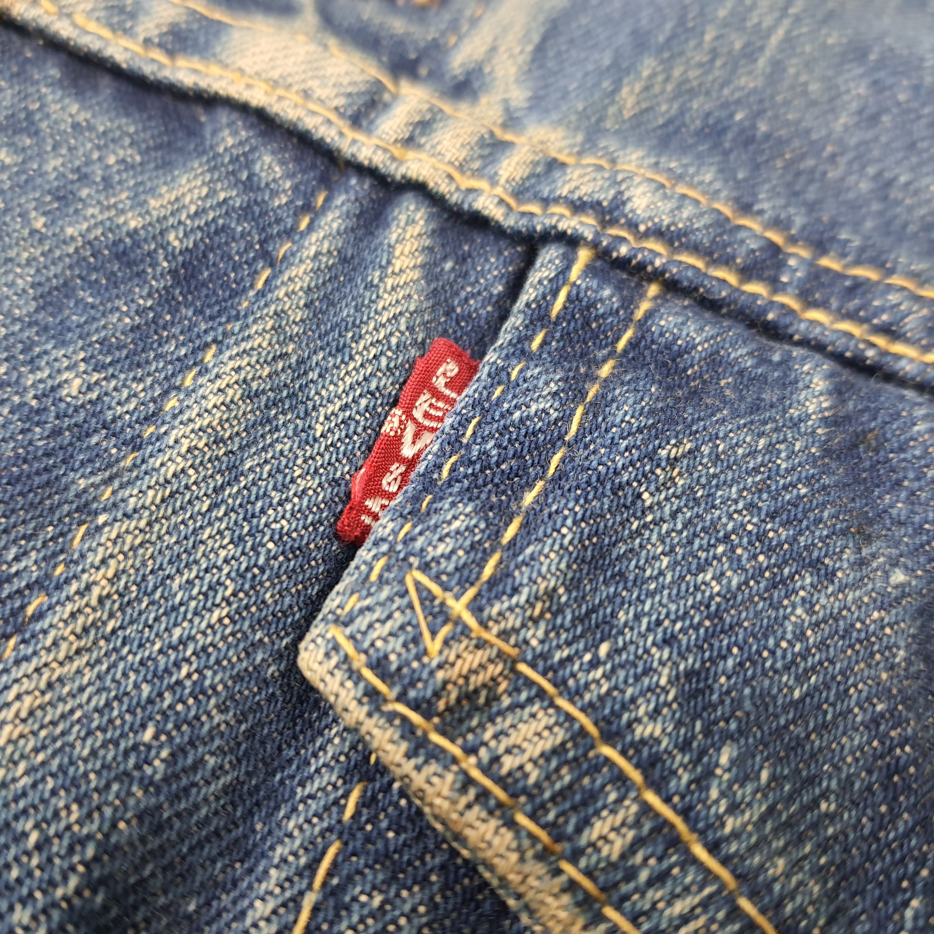 Levi's × Vintage Vintage Levi's Art Denim Vest Jacket Size US S / EU 44-46 / 1 - 10 Thumbnail