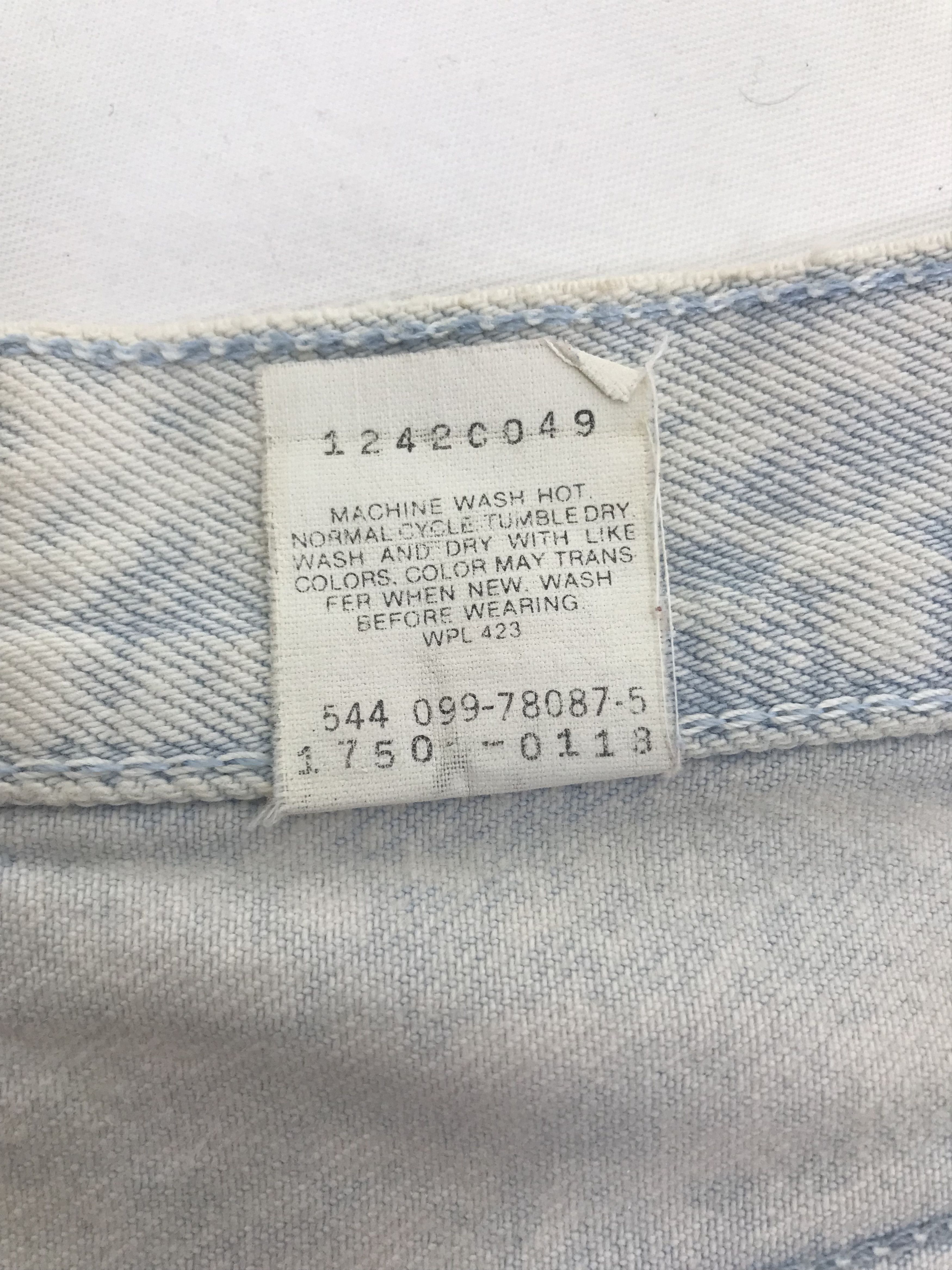 Levi's Vintage 90s Levi's 501 Light Washed Jeans Size 25" / US 0 / IT 36 - 11 Thumbnail