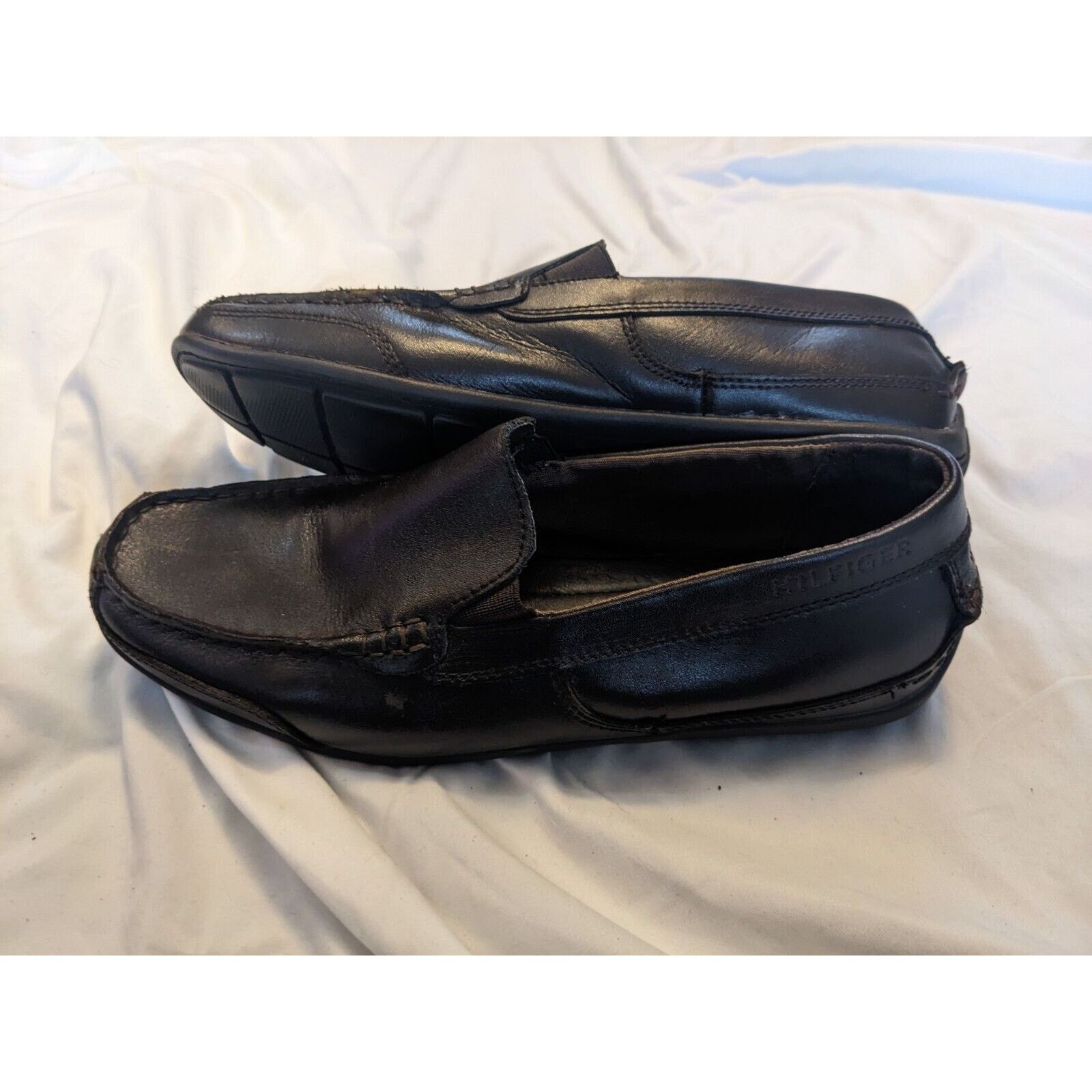 Tommy Hilfiger Tommy Hilfiger Kerry Men's Shoe Leather Loafer Sz 9 Slip On Size US 9 / EU 42 - 4 Thumbnail