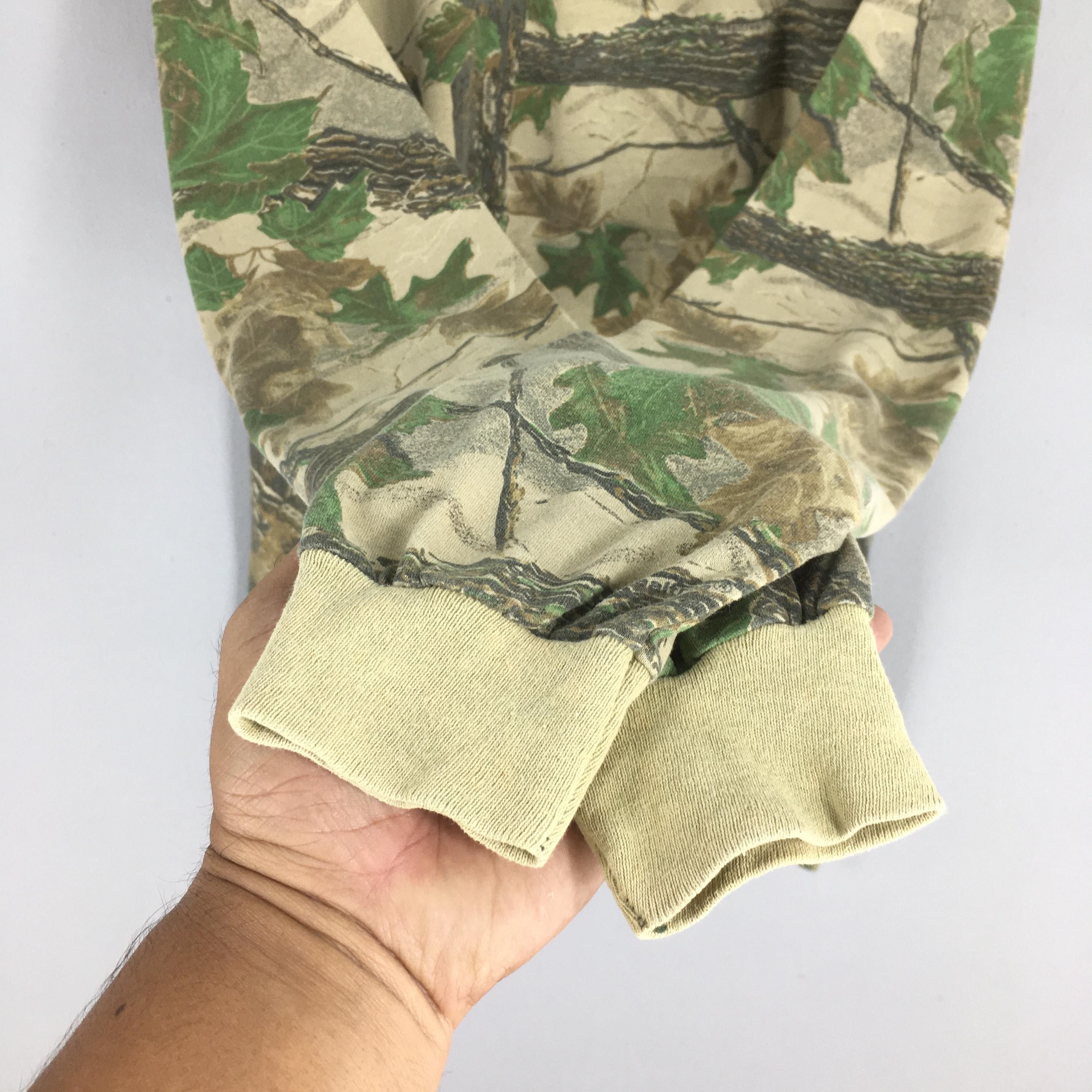 Mossy Oaks × Realtree × Vintage Vintage 90's Real Tree Camo Longsleeve T shirt 2XLarge Size US XXL / EU 58 / 5 - 4 Thumbnail