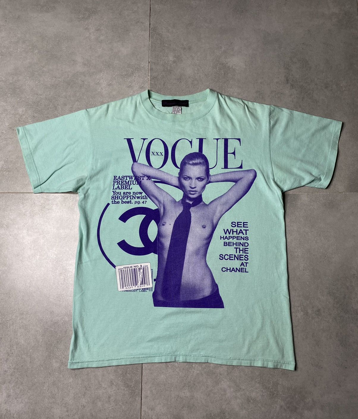 Vintage Rare Premium Label Kate Moss Behind The Scenes Vintage Tee Size US L / EU 52-54 / 3 - 1 Thumbnail