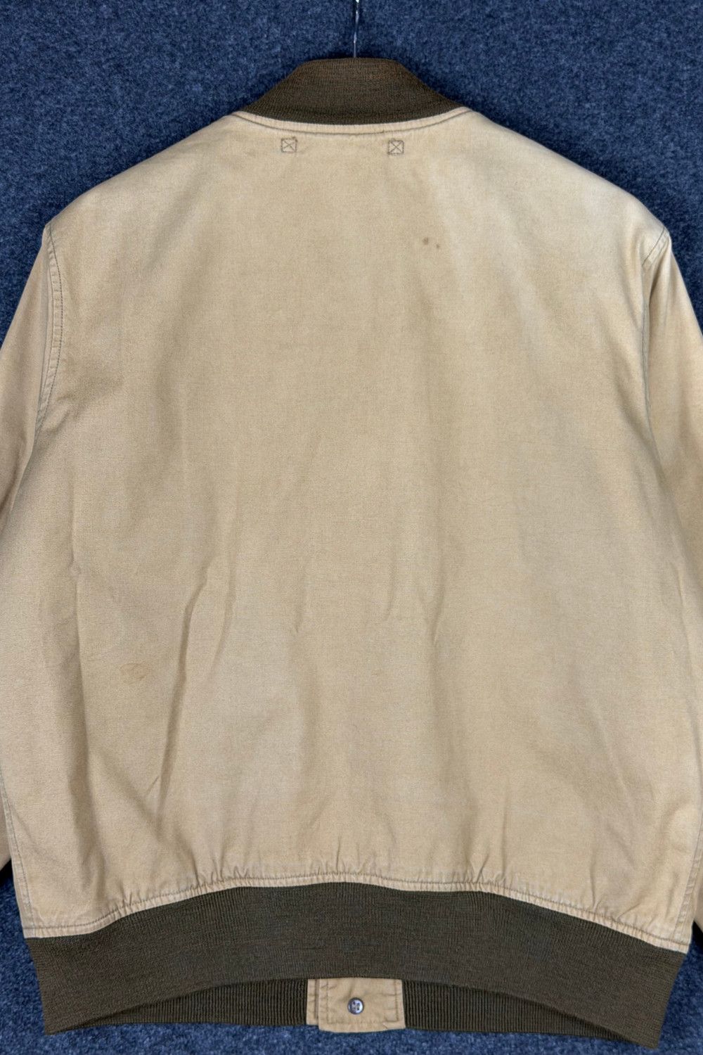 RRL Ralph Lauren RRL Wool Lined Canvas Work Jacket Khaki (00s Era) Size US M / EU 48-50 / 2 - 13 Thumbnail